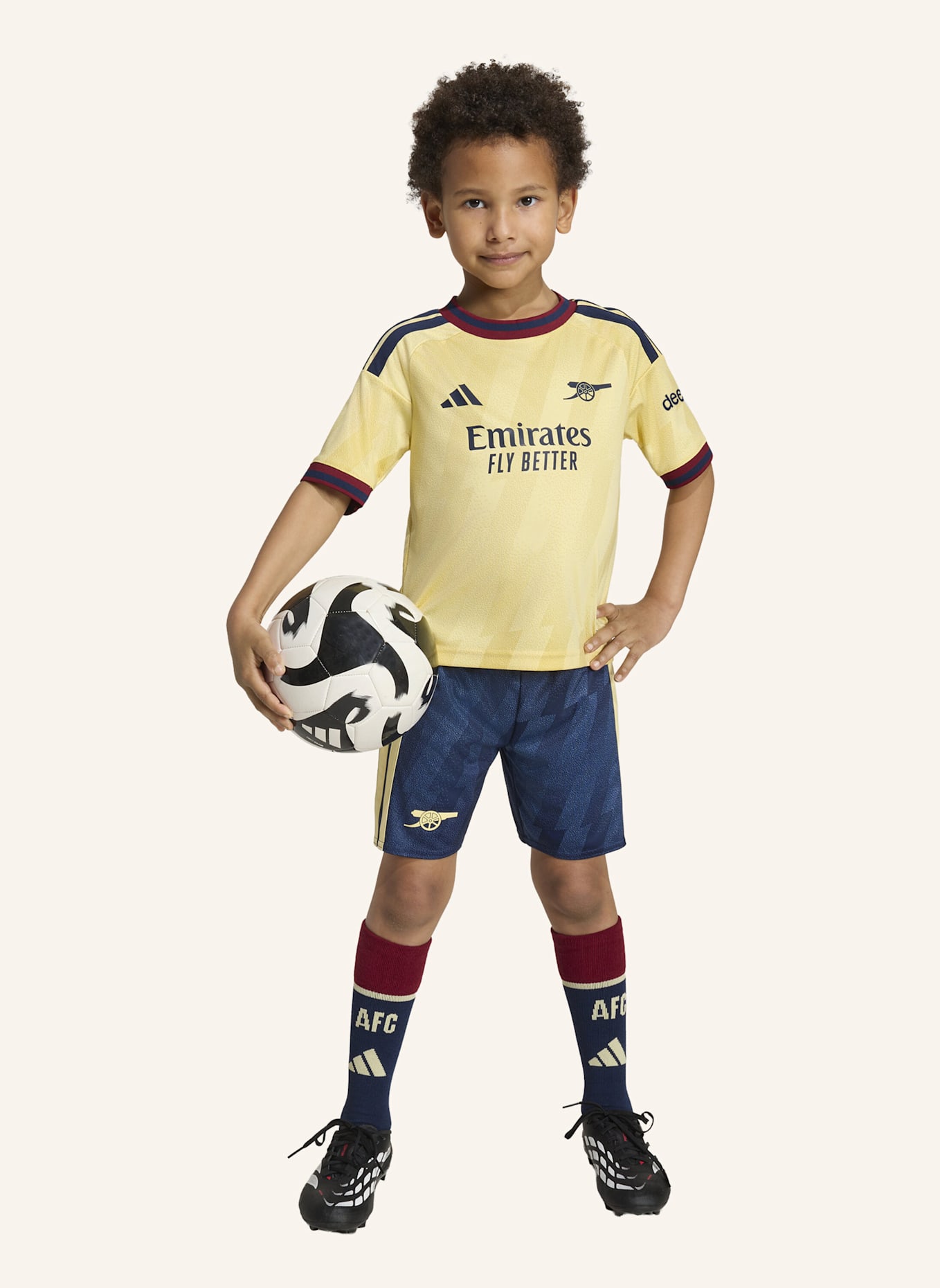 adidas FC ARSENAL 26/27 KIDS AUSWEICHAUSRÜSTUNG: GELB