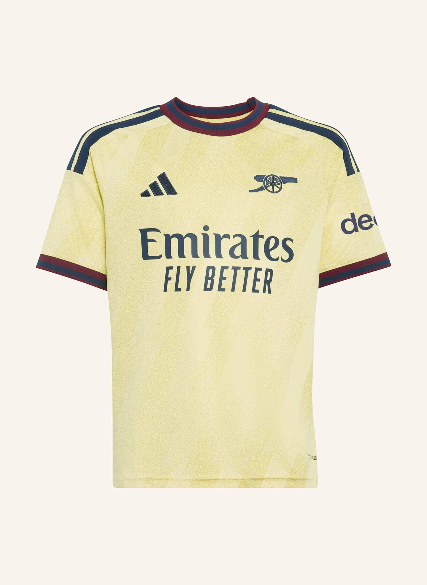 adidas FC ARSENAL 26/27 KIDS AUSWEICHTRIKOT: GELB