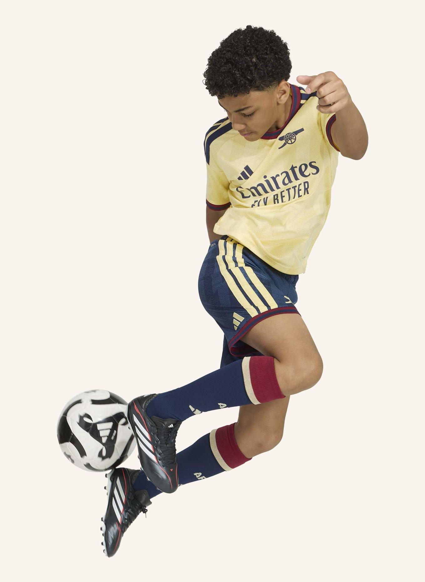 adidas FC ARSENAL 26/27 KIDS AUSWEICHTRIKOT: GELB