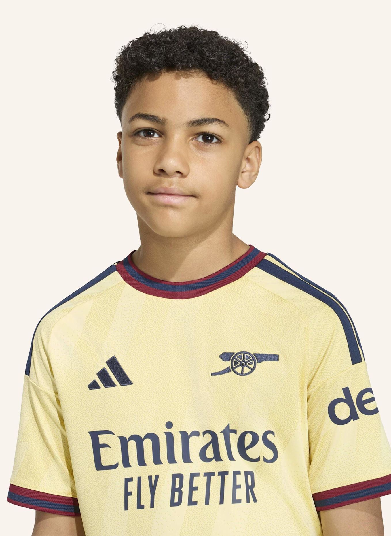 adidas FC ARSENAL 26/27 KIDS AUSWEICHTRIKOT: GELB