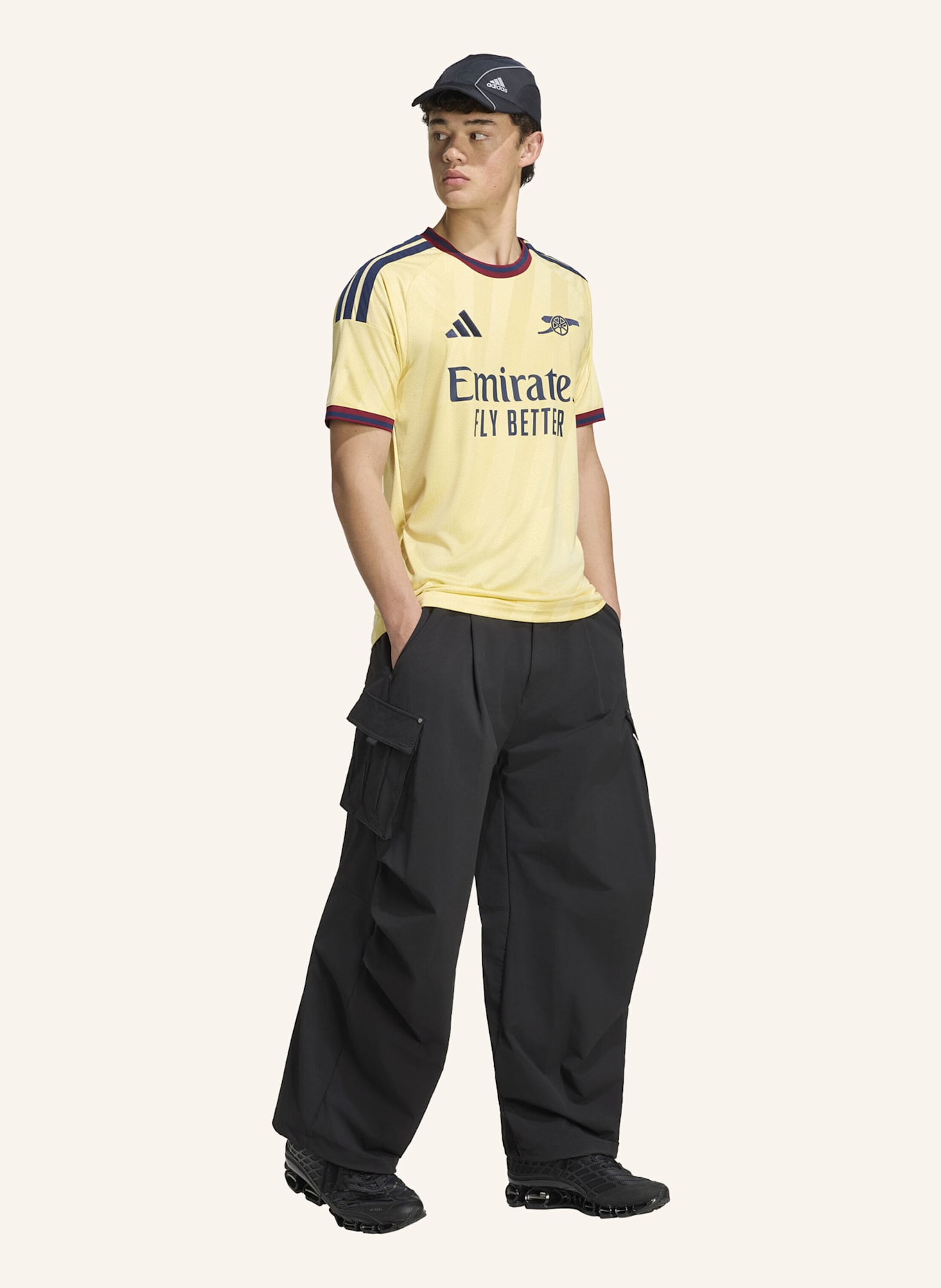 adidas FC ARSENAL 26/27 AUSWEICHTRIKOT: GELB