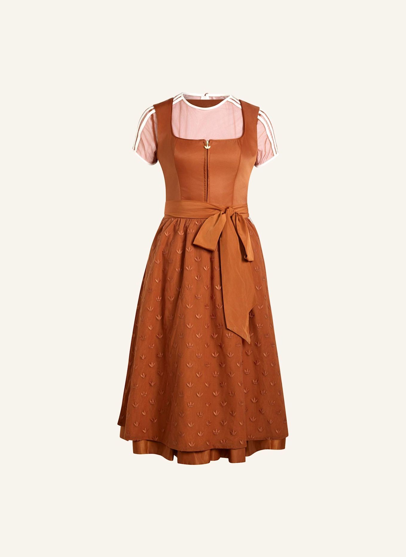 adidas Originals ADIDAS ORIGINALS DIRNDL KLEID: ROT