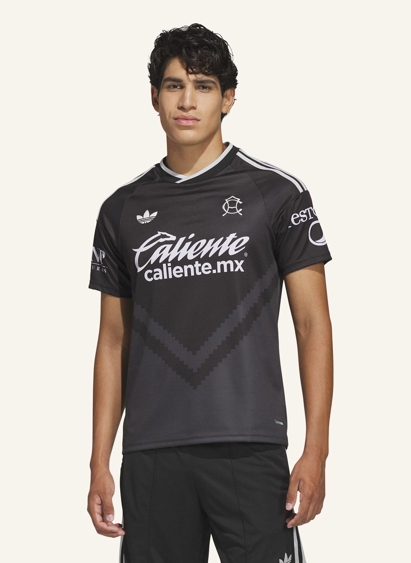adidas CLUB AMERICA 26/27 AUSWÄRTSTRIKOT: SCHWARZ / GRAU