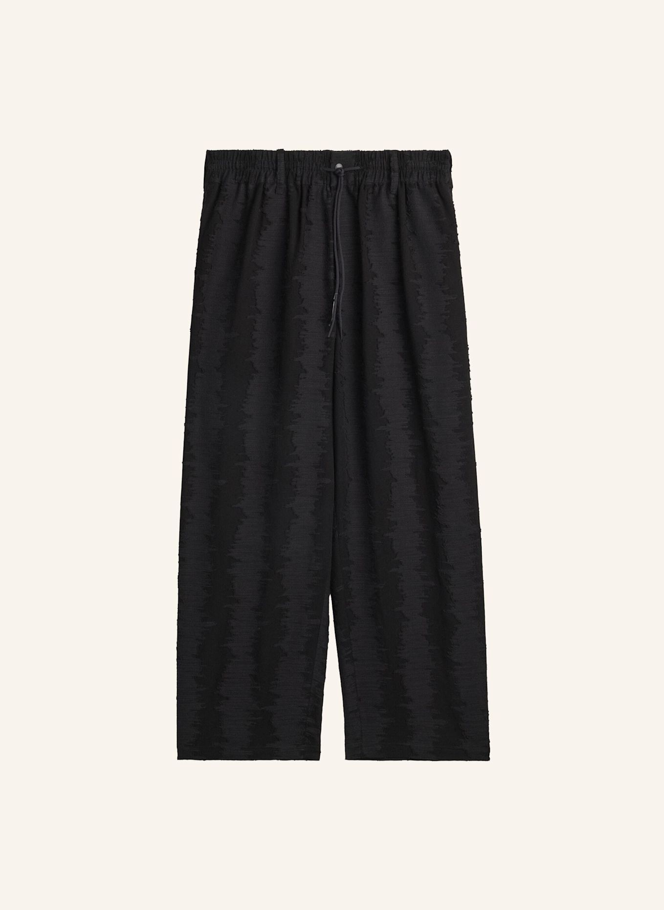 Y-3 Y-3 TRAININGSHOSE, ZIERNAHT: SCHWARZ