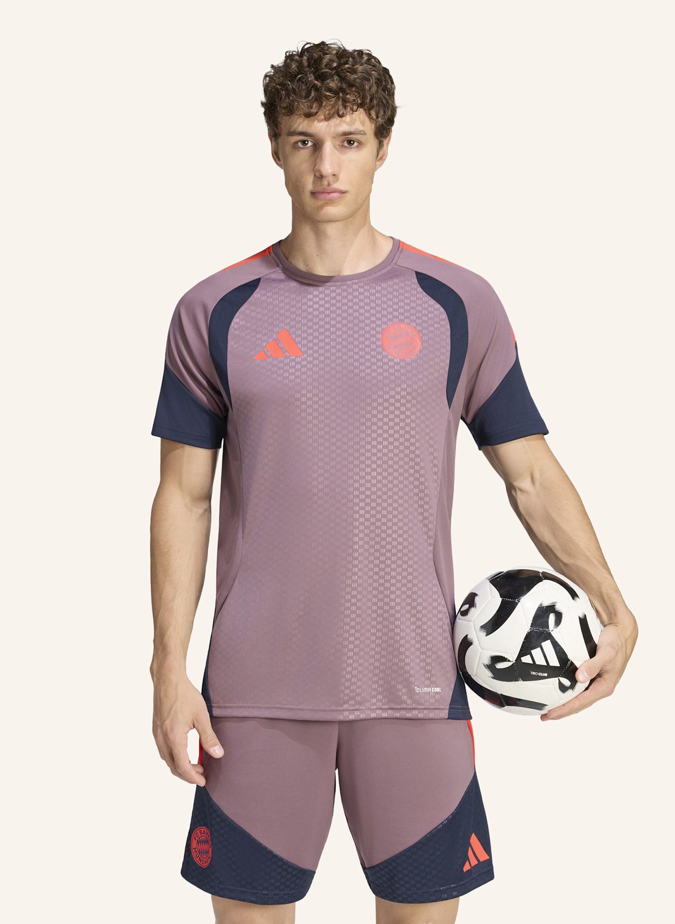 adidas FC BAYERN MÜNCHEN 26/27 CUP TRAININGSTRIKOT: BRAUN / BLAU