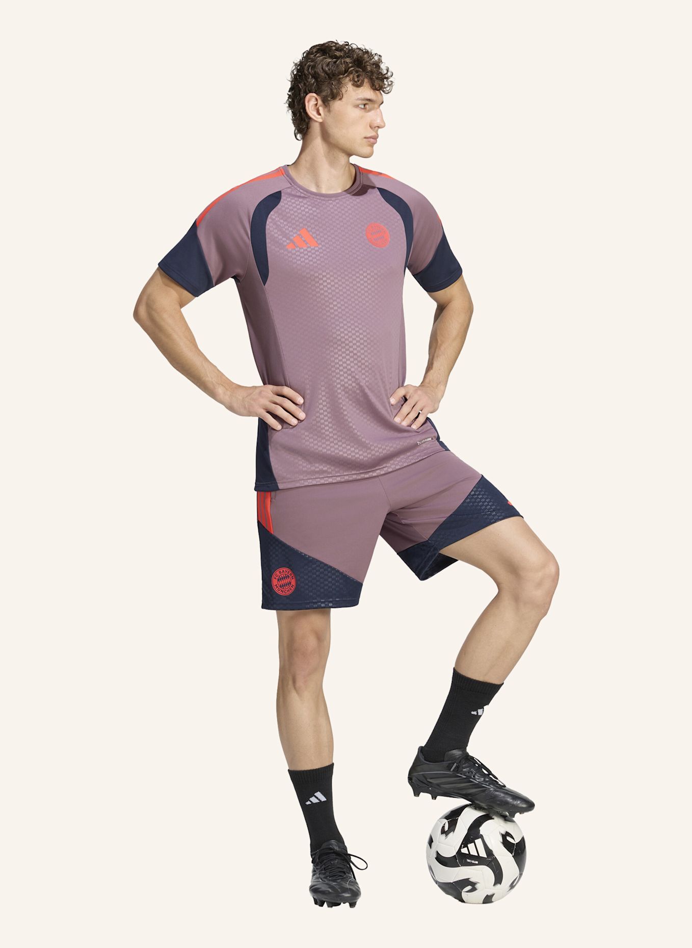 adidas FC BAYERN MÜNCHEN 26/27 CUP TRAININGSTRIKOT: BRAUN / BLAU