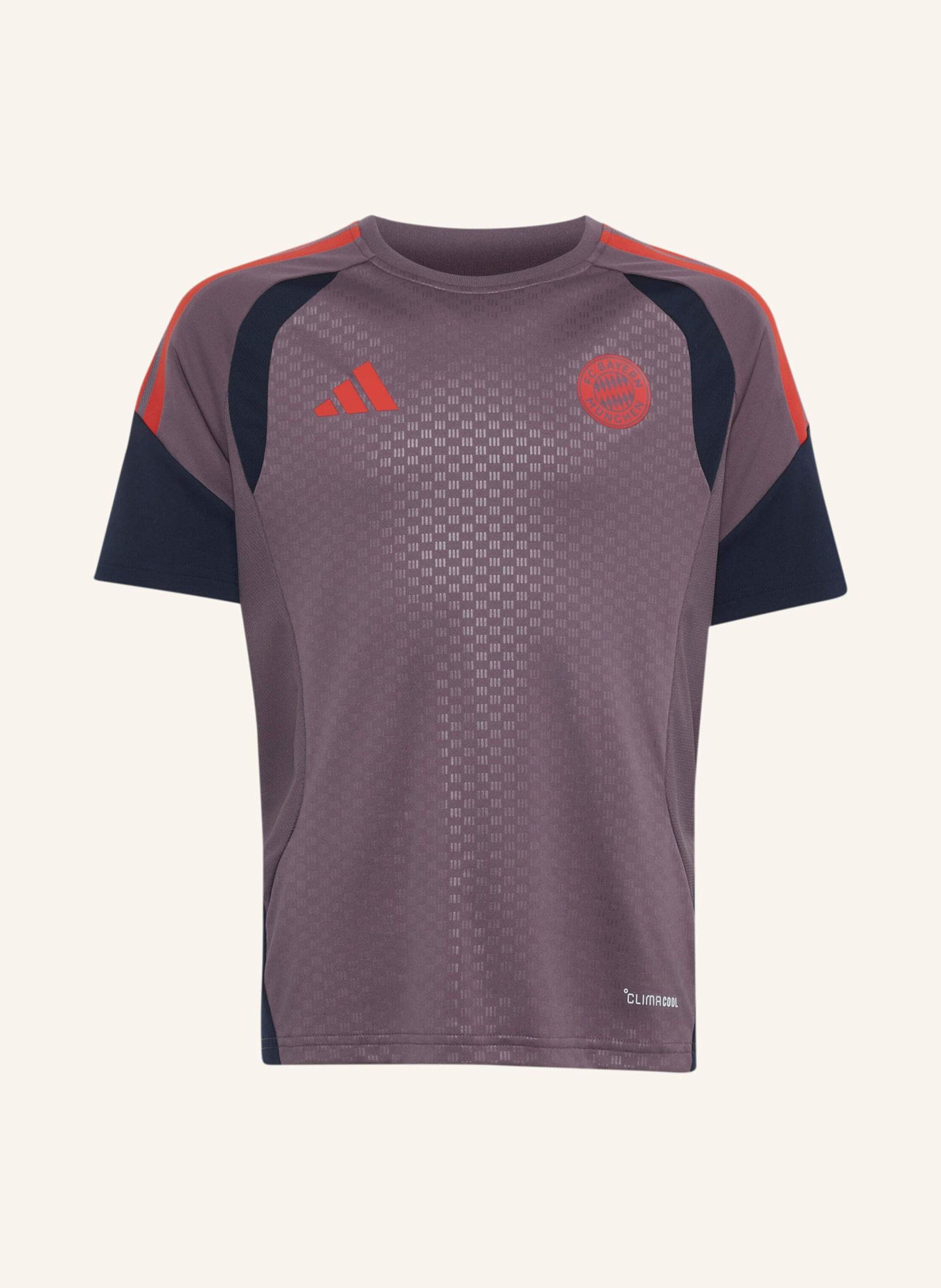 adidas FC BAYERN MÜNCHEN 26/27 CUP KIDS TRAININGSTRIKOT: BRAUN/ BLAU
