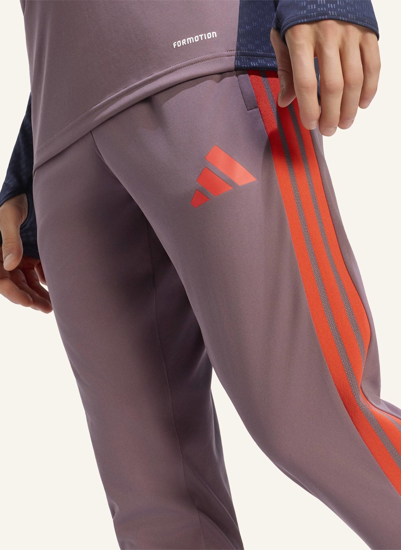 adidas FC BAYERN MÜNCHEN 26/27 CUP TRAININGSHOSE: BRAUN/ BLAU