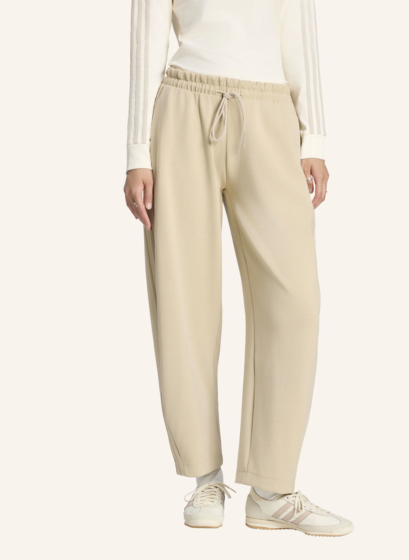 adidas Originals HOSE, BARREL-LEG-FORM: BEIGE