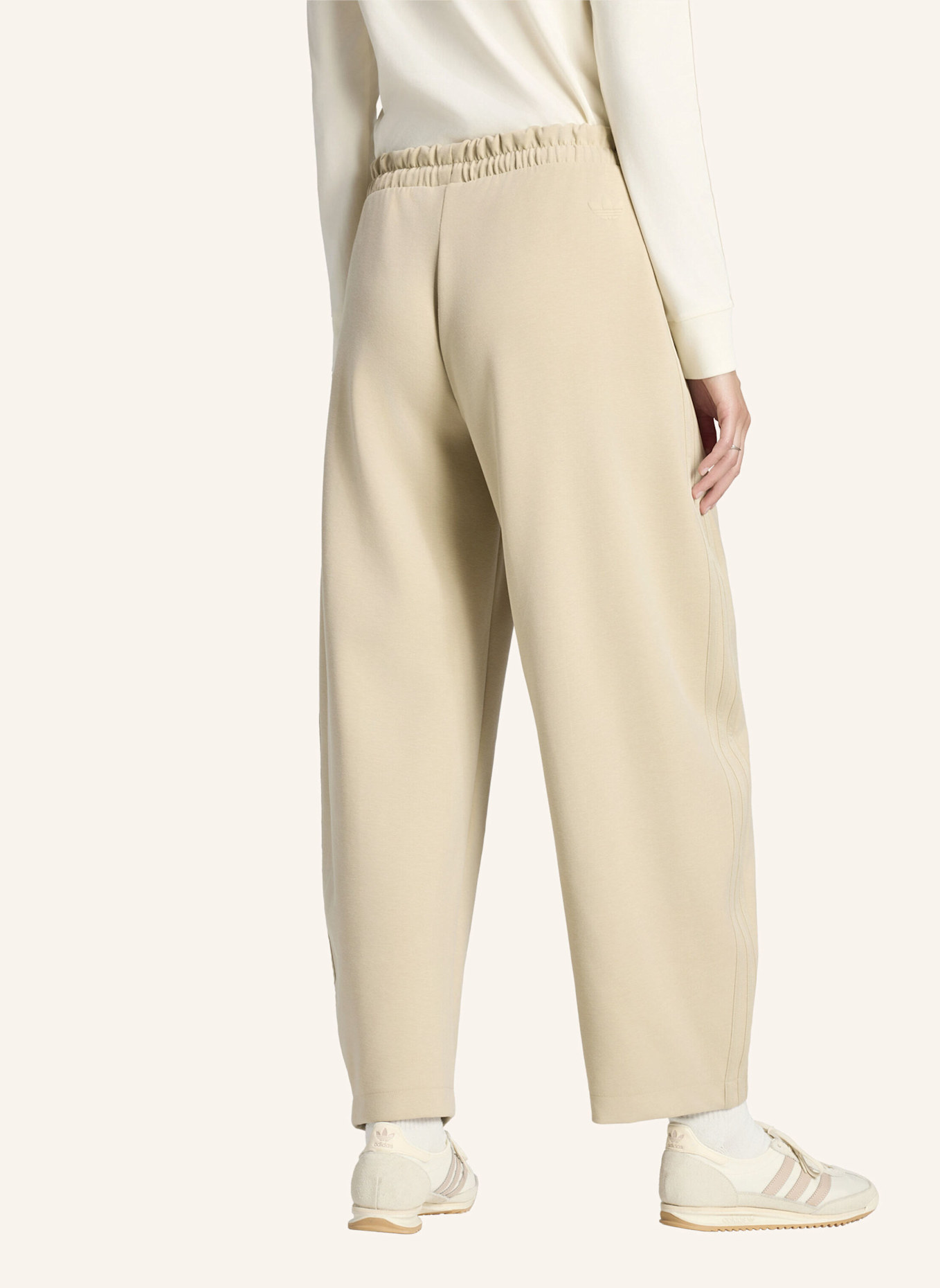 adidas Originals HOSE, BARREL-LEG-FORM: BEIGE