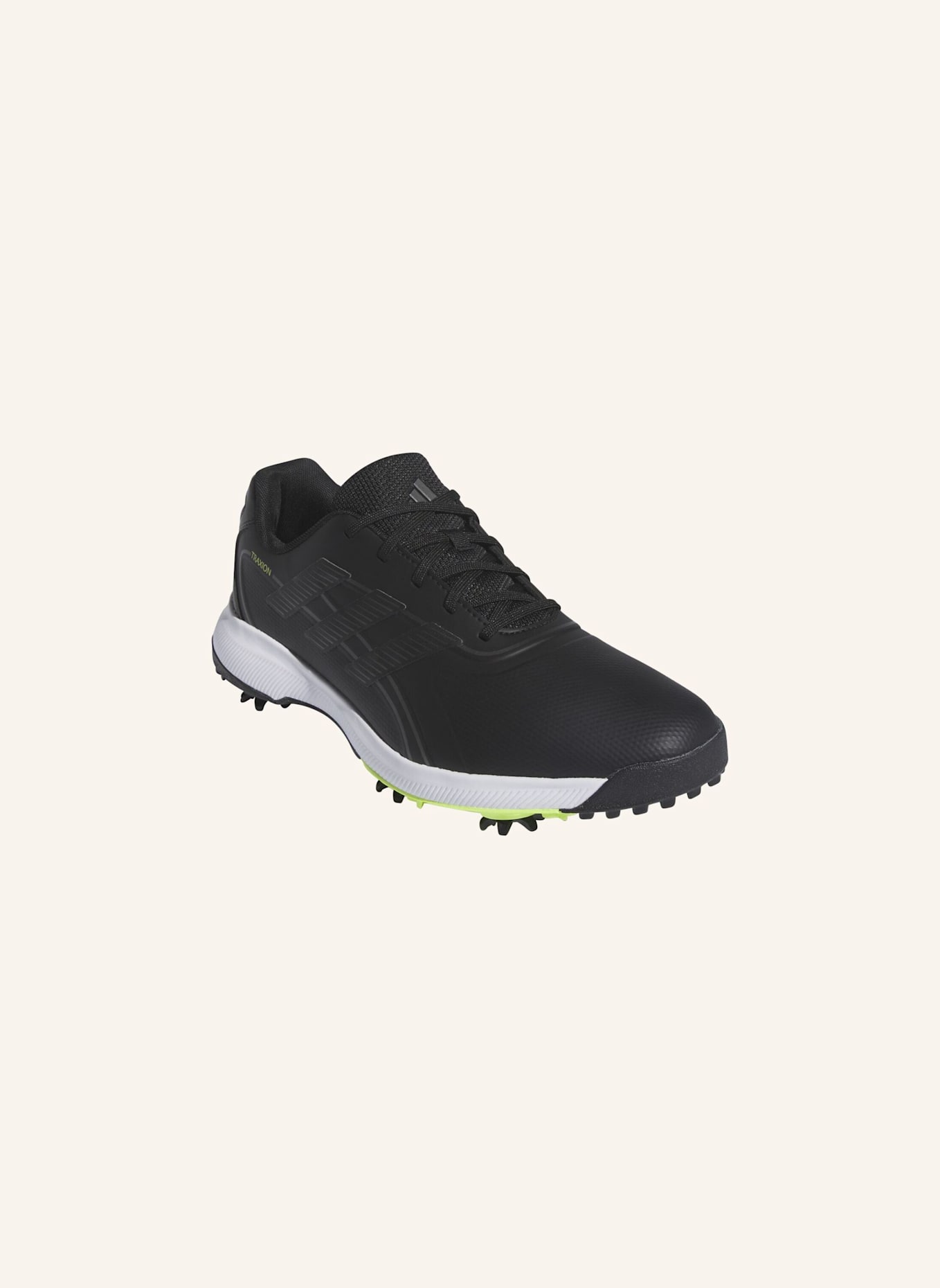 adidas TRAXION LITE MAX 24 GOLFSCHUH: SCHWARZ/ SILBER/ GELB
