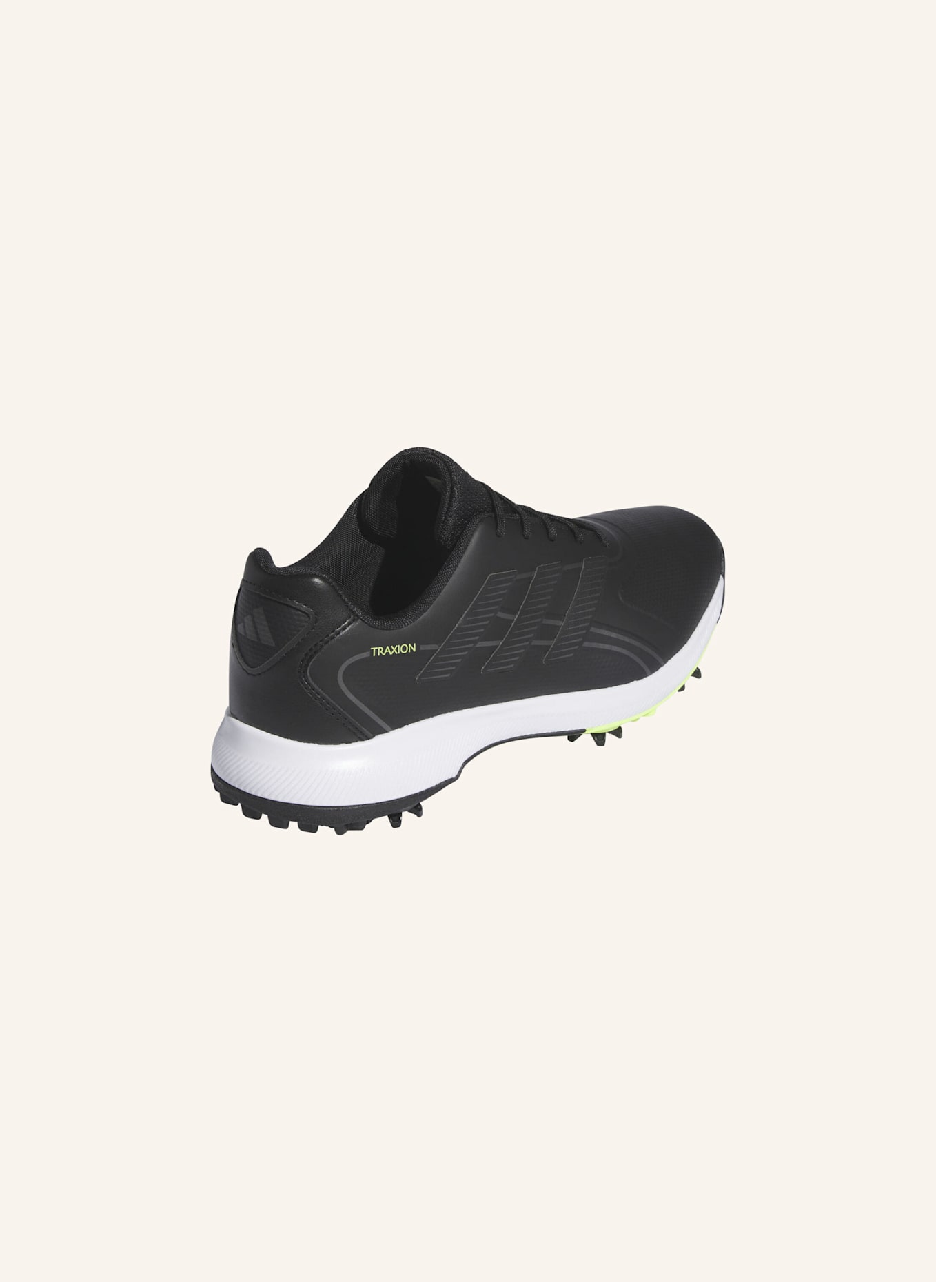 adidas TRAXION LITE MAX 24 GOLFSCHUH: SCHWARZ/ SILBER/ GELB