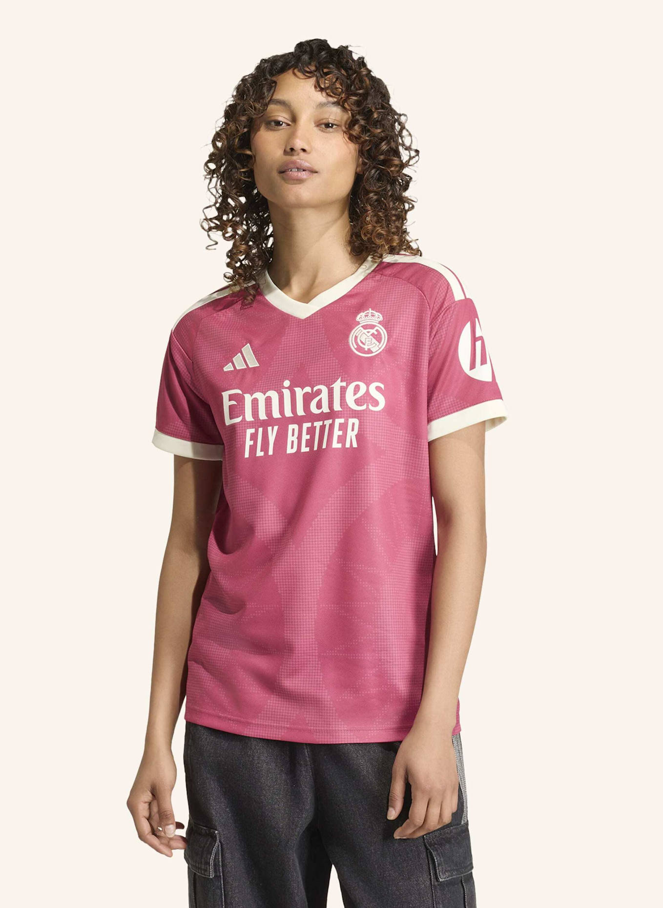 adidas REAL MADRID 26/27 AUSWEICHTRIKOT: ROSA