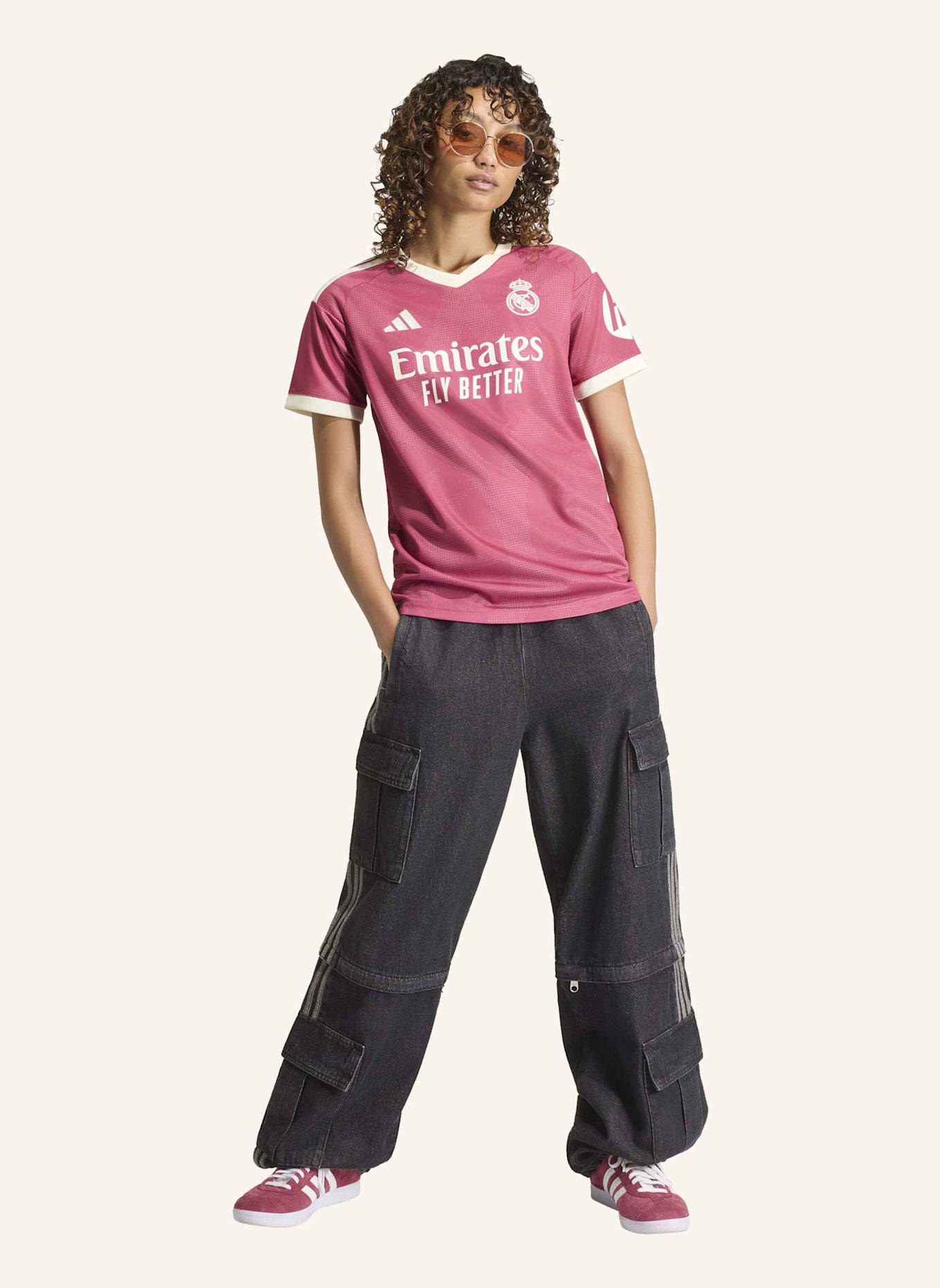 adidas REAL MADRID 26/27 AUSWEICHTRIKOT: ROSA