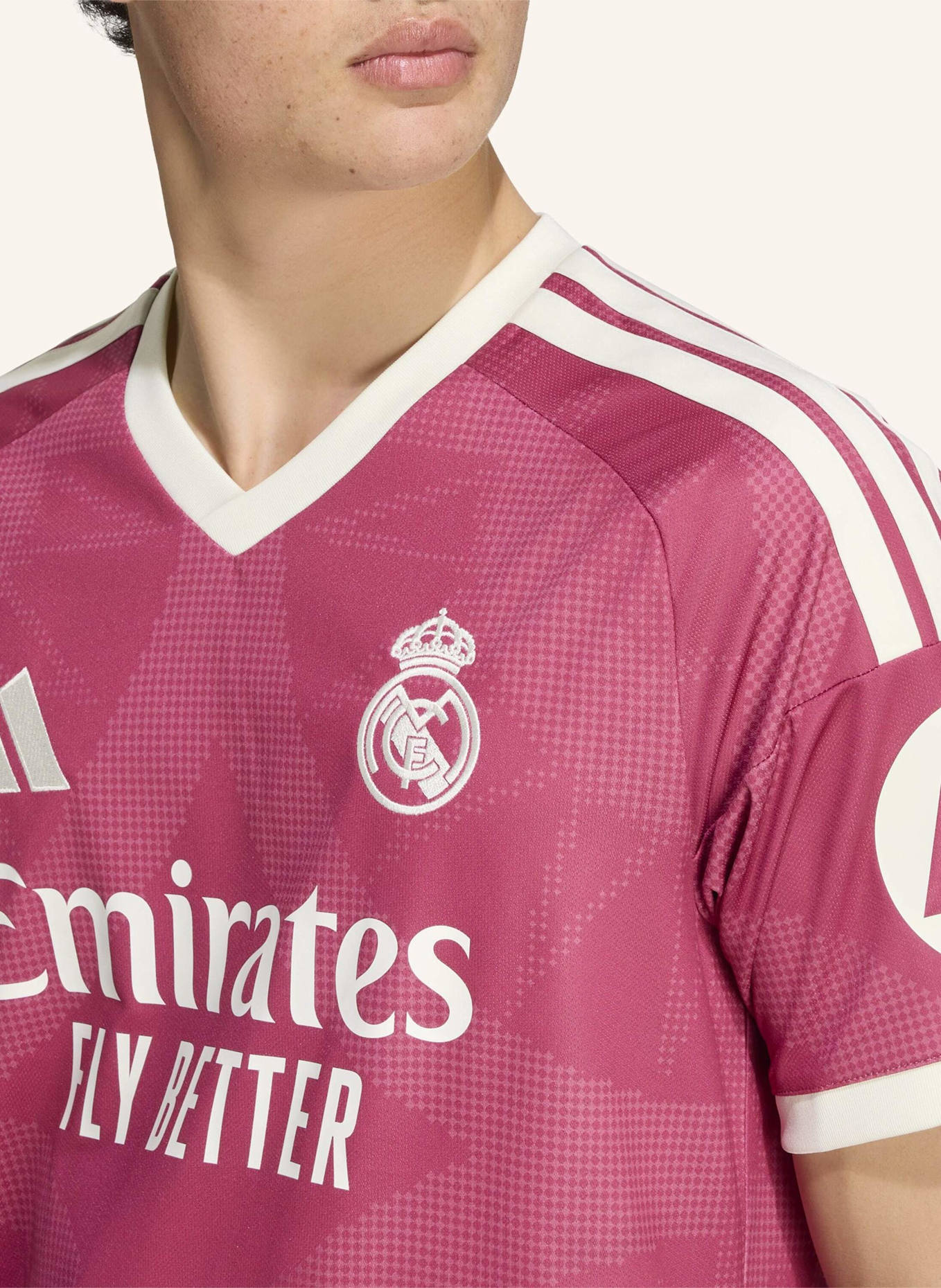adidas REAL MADRID 26/27 AUSWEICHTRIKOT: ROSA