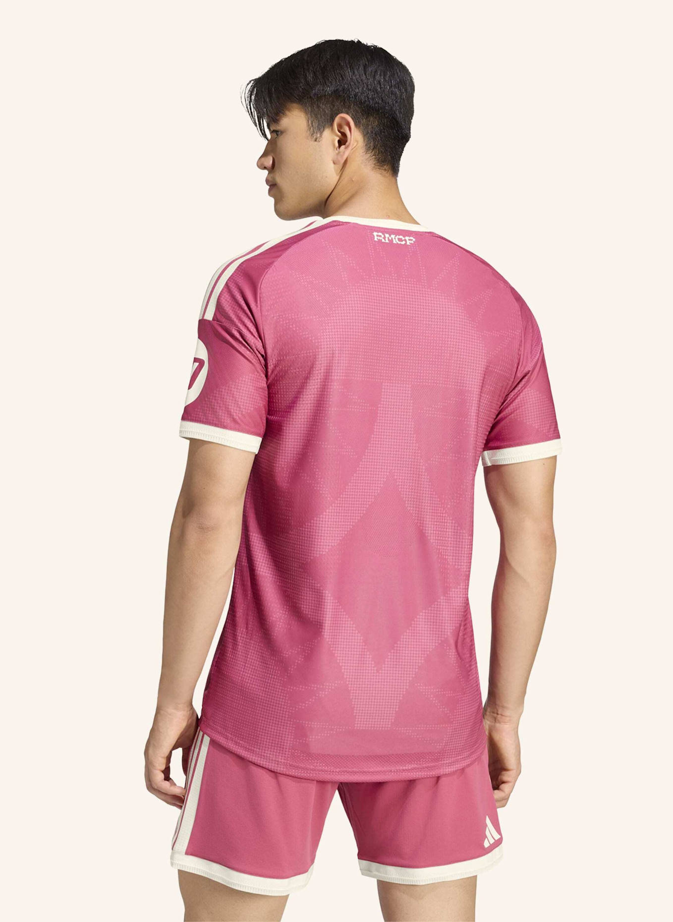 adidas REAL MADRID 26/27 AUTHENTIC AUSWEICHTRIKOT: ROSA