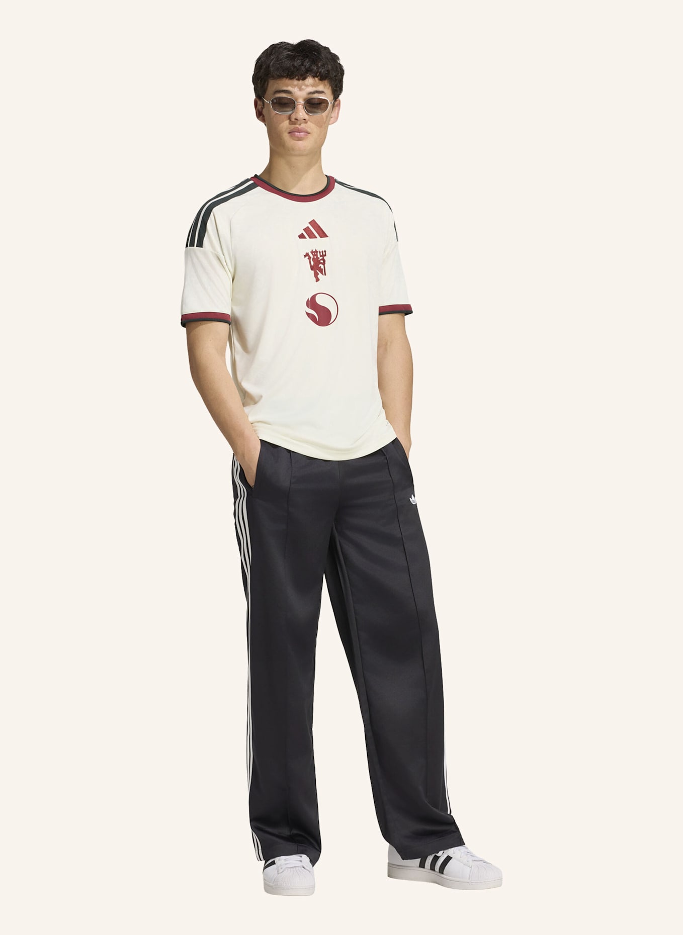 adidas MANCHESTER UNITED 26/27 AUSWEICHTRIKOT: WEISS