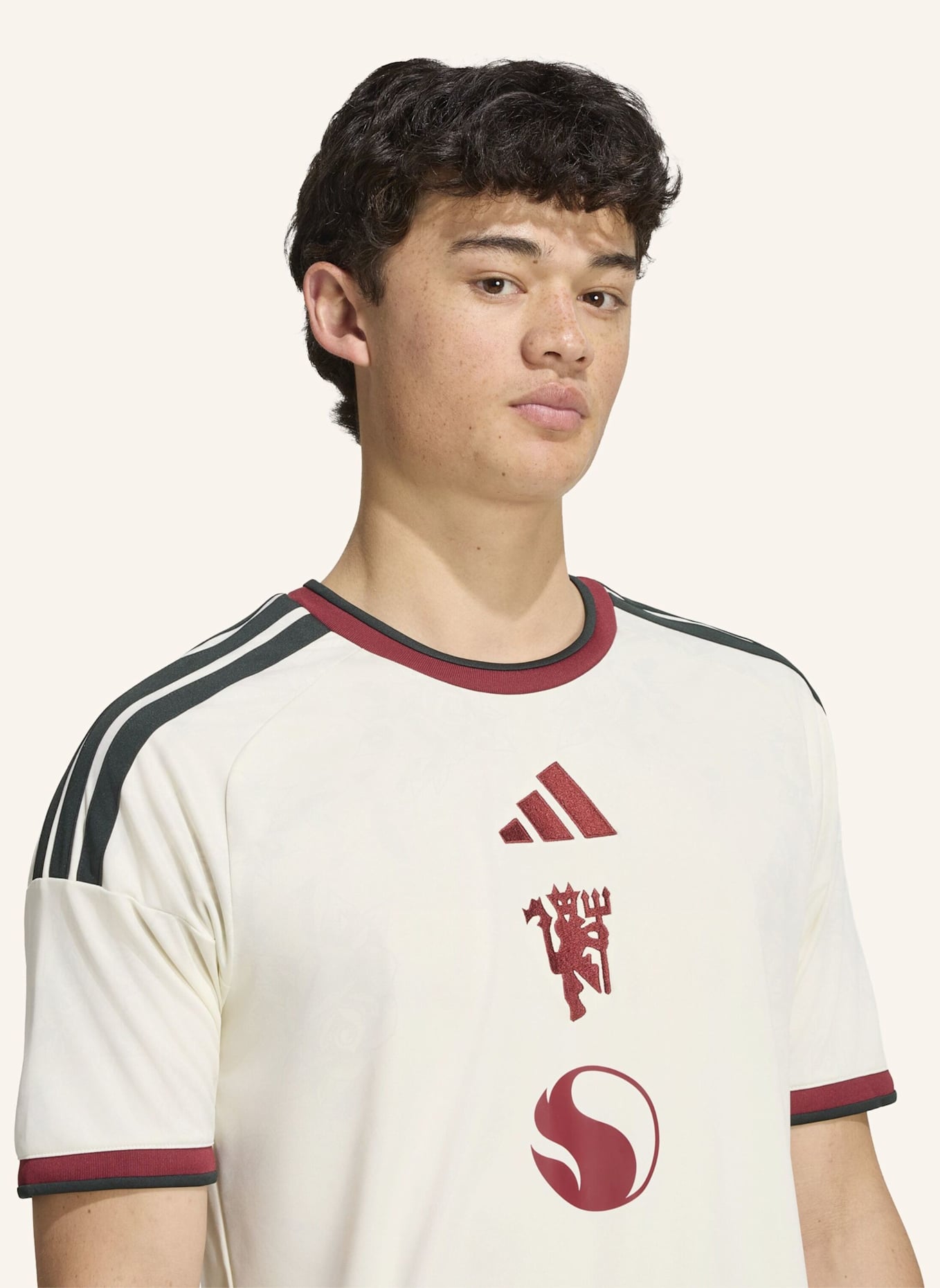 adidas MANCHESTER UNITED 26/27 AUSWEICHTRIKOT: WEISS