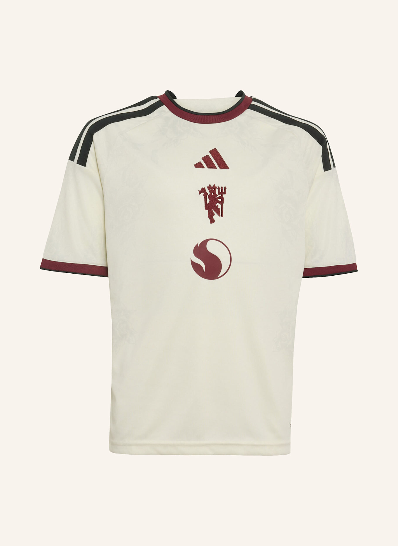 adidas MANCHESTER UNITED 26/27 KIDS AUSWEICHTRIKOT: WEISS