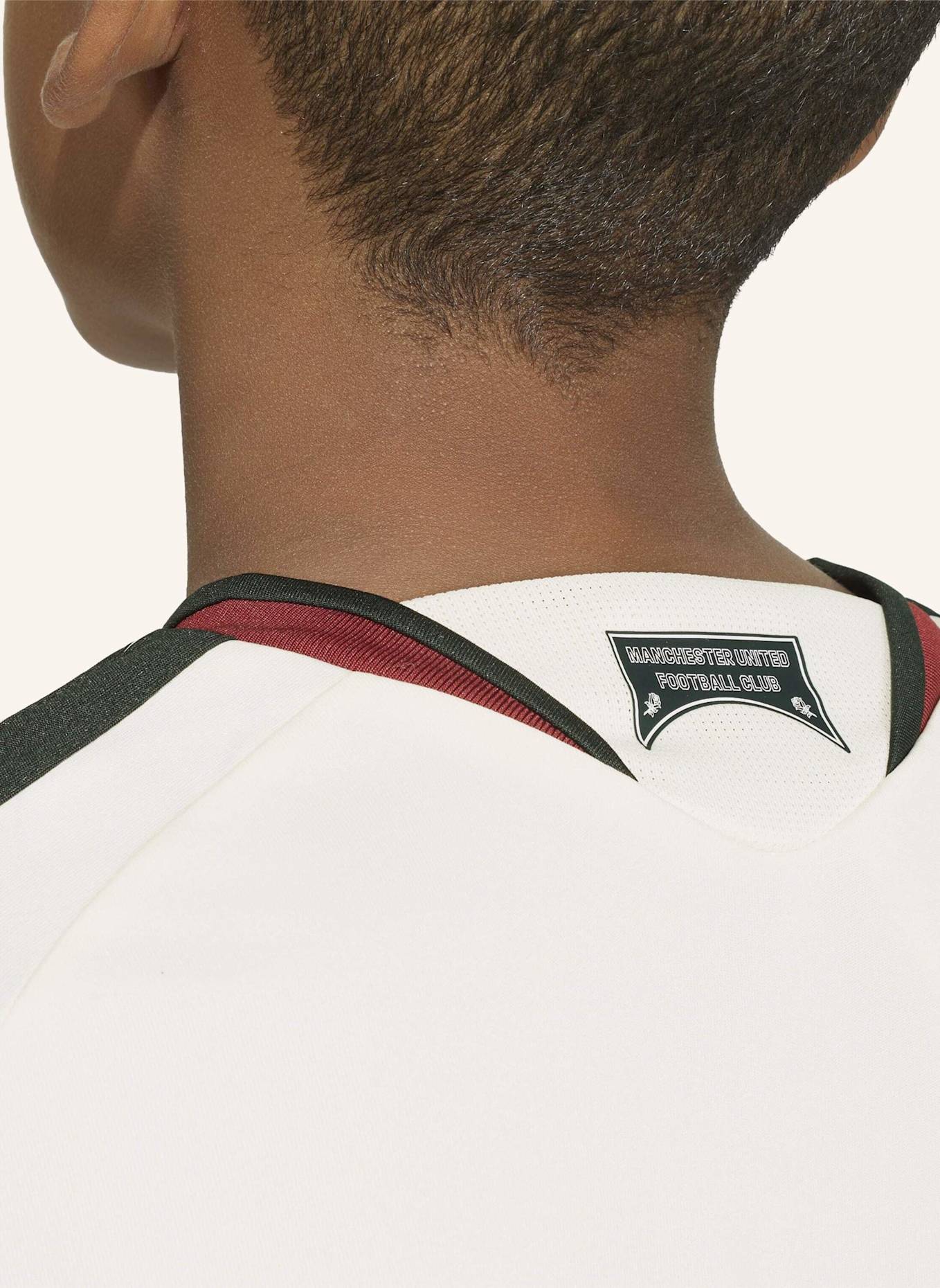 adidas MANCHESTER UNITED 26/27 KIDS AUSWEICHTRIKOT: WEISS