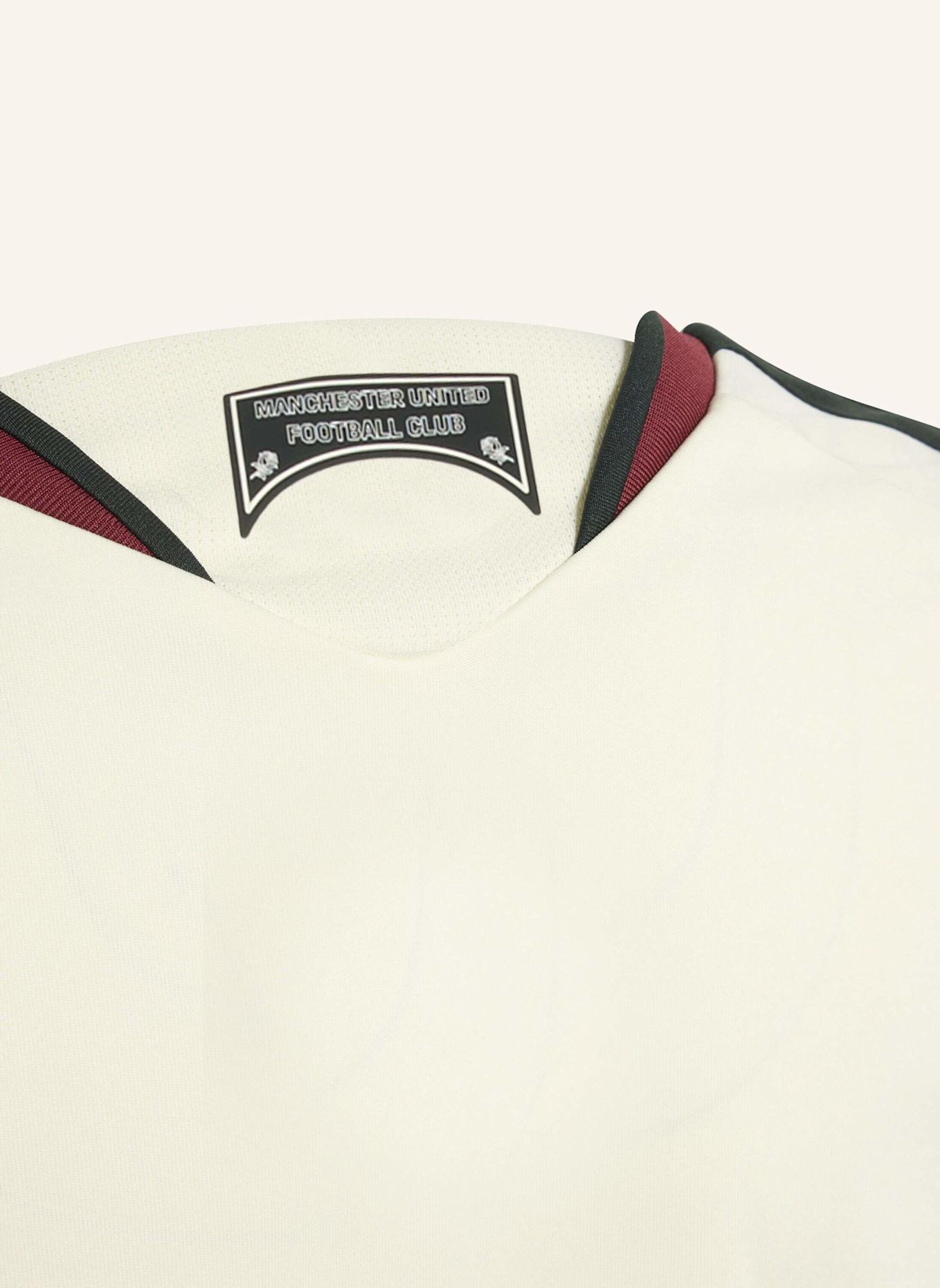 adidas MANCHESTER UNITED 26/27 KIDS AUSWEICHTRIKOT, LANGÄRMELIG: WEISS
