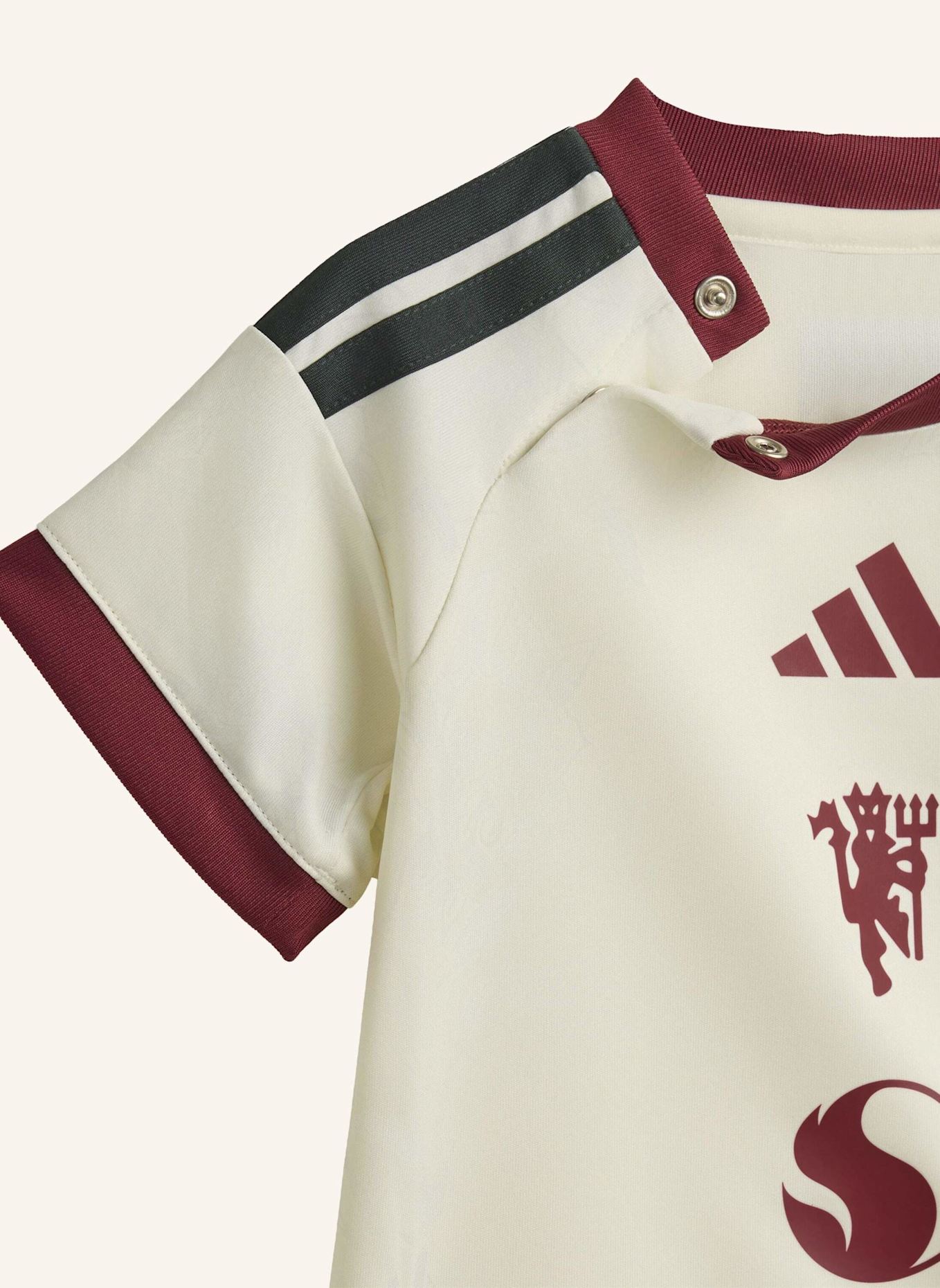 adidas MANCHESTER UNITED 26/27 MINI-AUSWEICHAUSRÜSTUNG: WEISS/ GRÜN