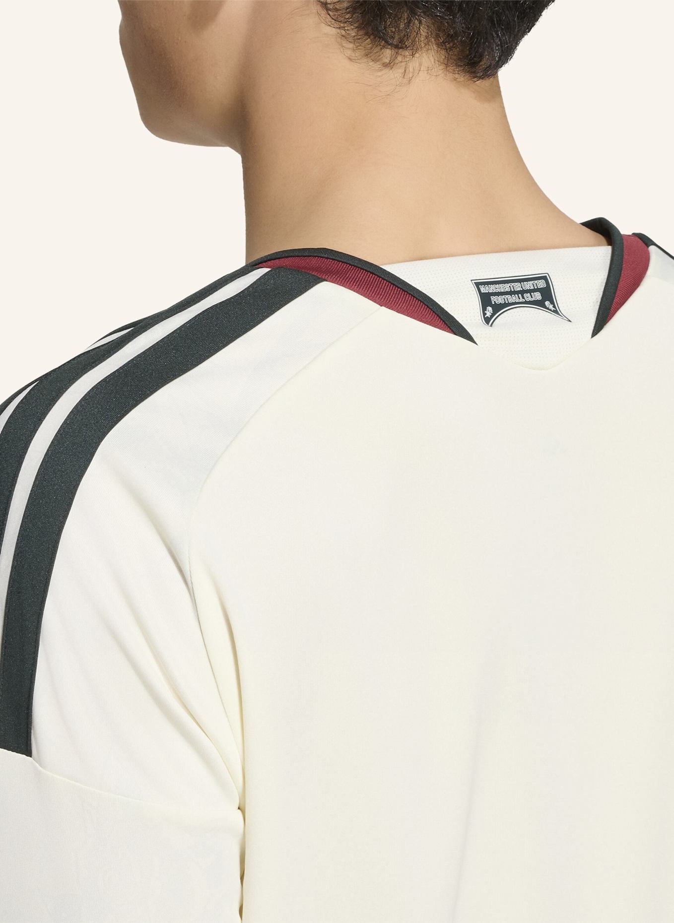adidas MANCHESTER UNITED 26/27 AUSWEICHTRIKOT, LANGÄRMELIG: WEISS