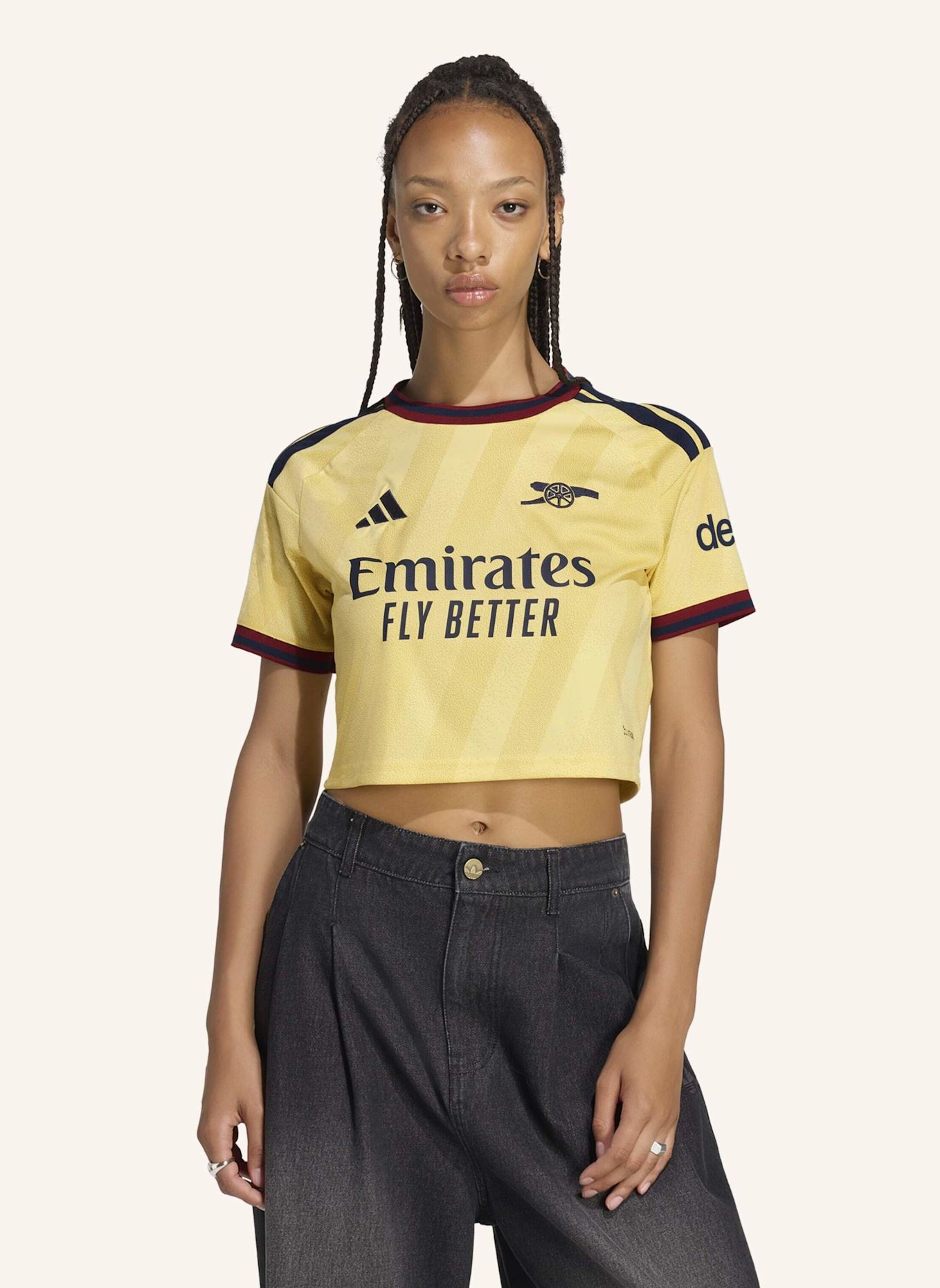 adidas FC ARSENAL 26/27 AUSWEICHTRIKOT, KÜRZER GESCHNITTEN: GELB