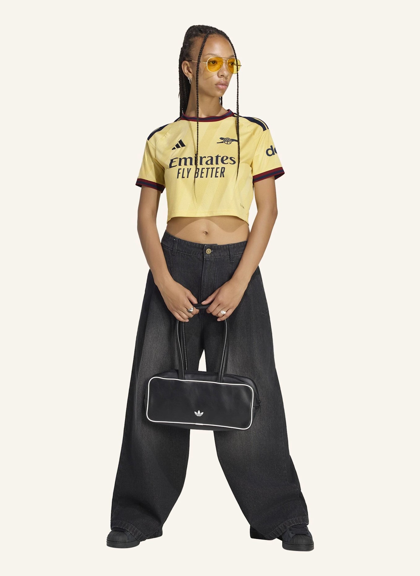 adidas FC ARSENAL 26/27 AUSWEICHTRIKOT, KÜRZER GESCHNITTEN: GELB