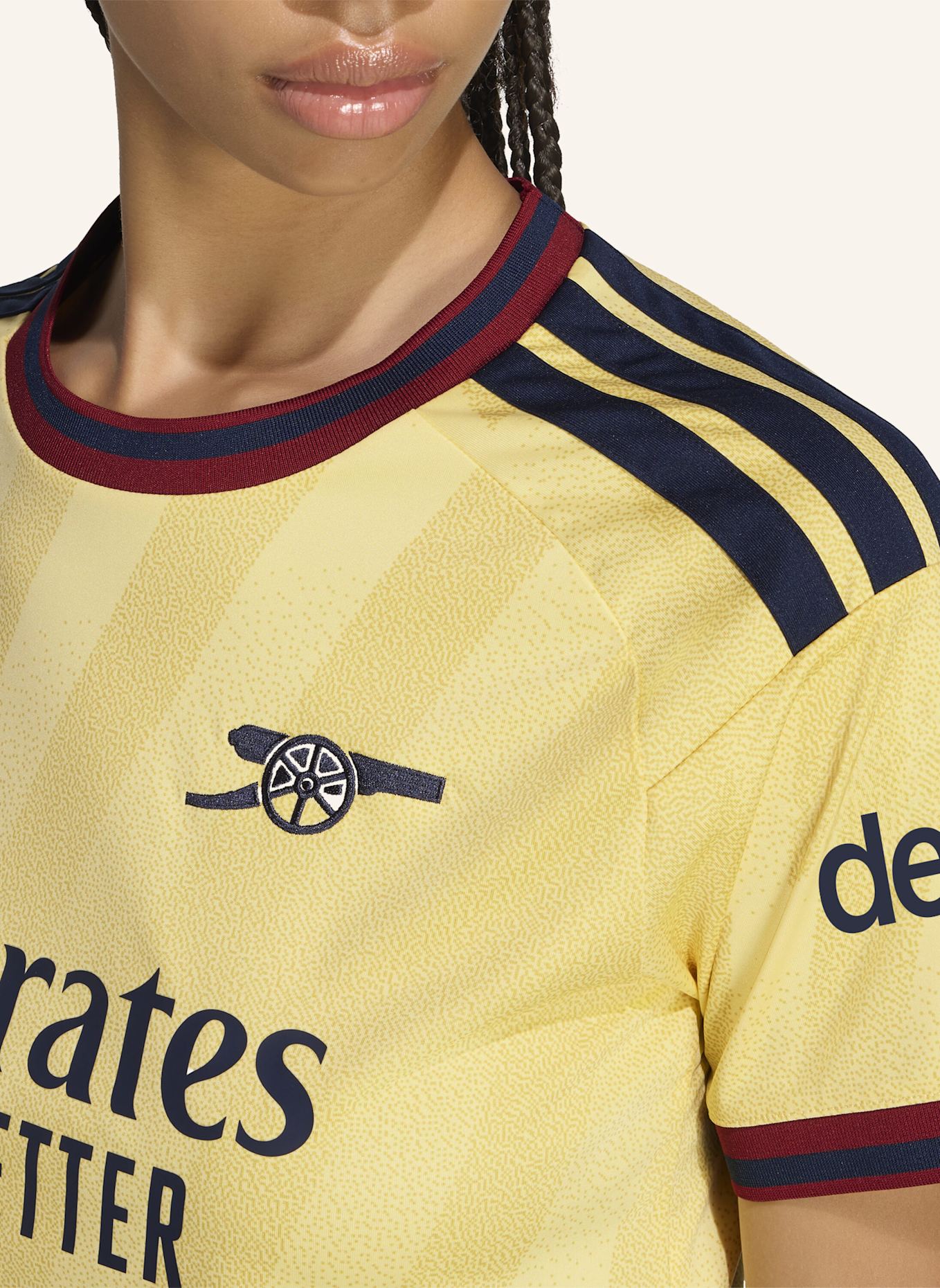 adidas FC ARSENAL 26/27 AUSWEICHTRIKOT, KÜRZER GESCHNITTEN: GELB
