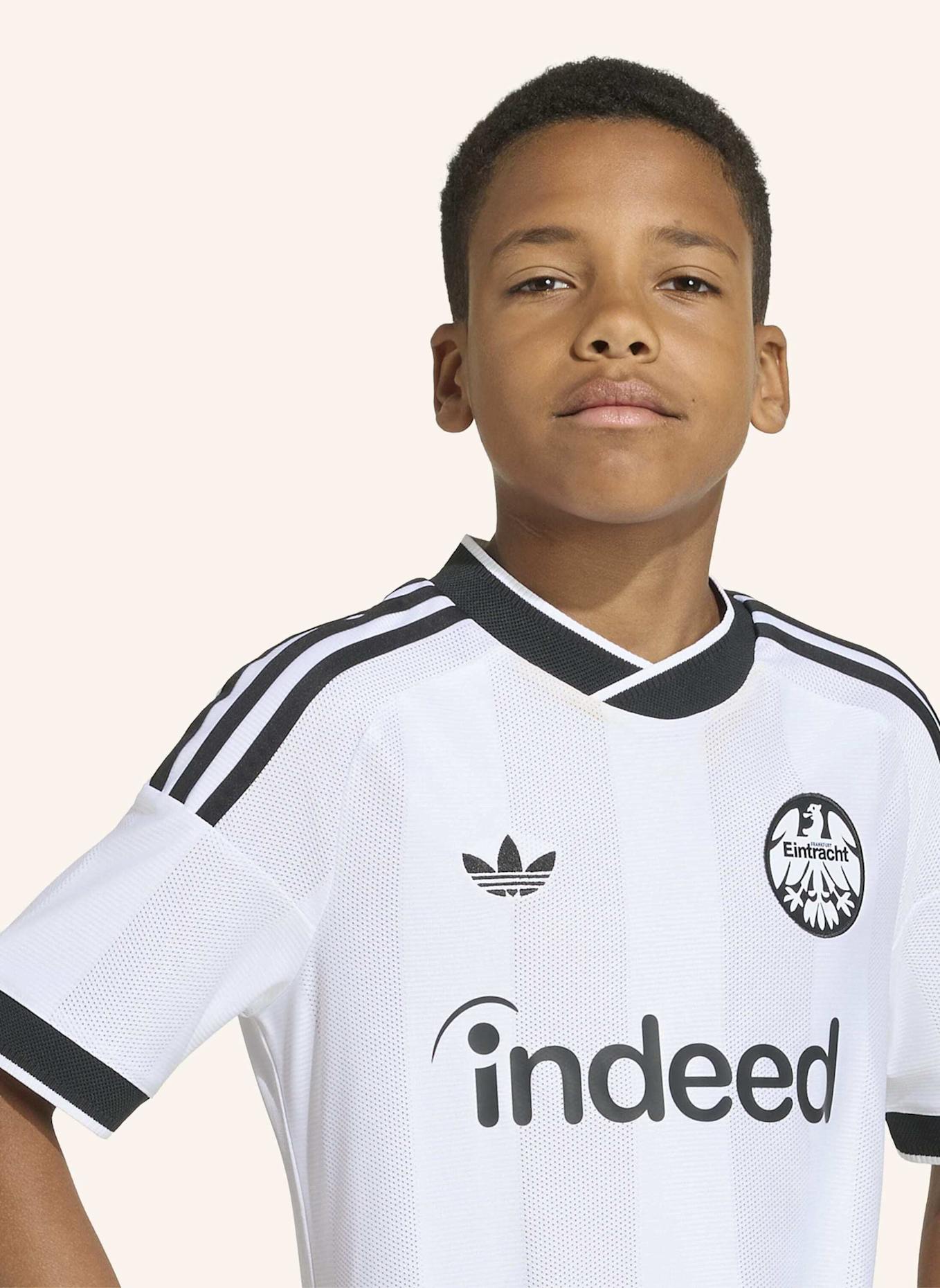 adidas EINTRACHT FRANKFURT 26/27 KIDS AUSWÄRTSTRIKOT: WEISS
