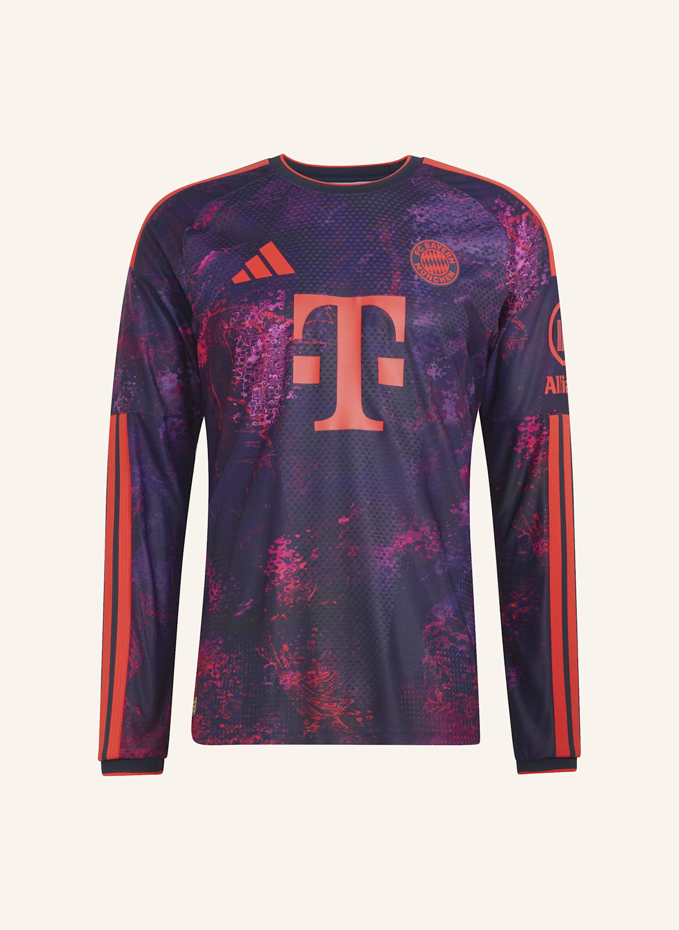 adidas FC BAYERN MÜNCHEN 26/27 AUTHENTIC AUSWEICHTRIKOT, LANGÄRMELIG: NEONLILA/ NEONROT/ NEONROSA/ NEONORANGE/ NEONBLAU/ NEONGRÜN/ NEONPINK/ NEONTÜRKIS/ NEONGELB