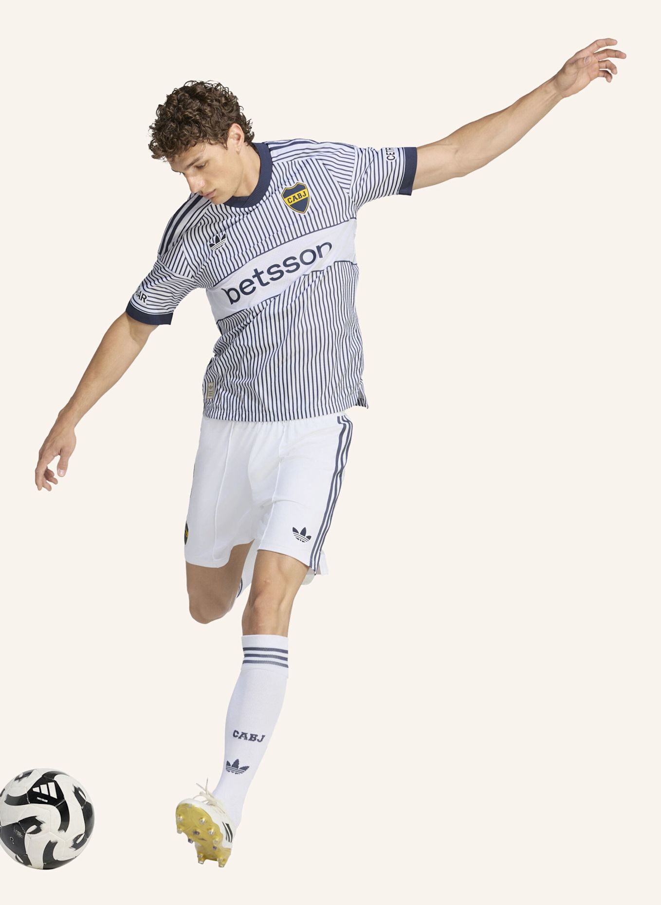 adidas BOCA JUNIORS 26/27 AUTHENTIC AUSWÄRTSTRIKOT: WEISS