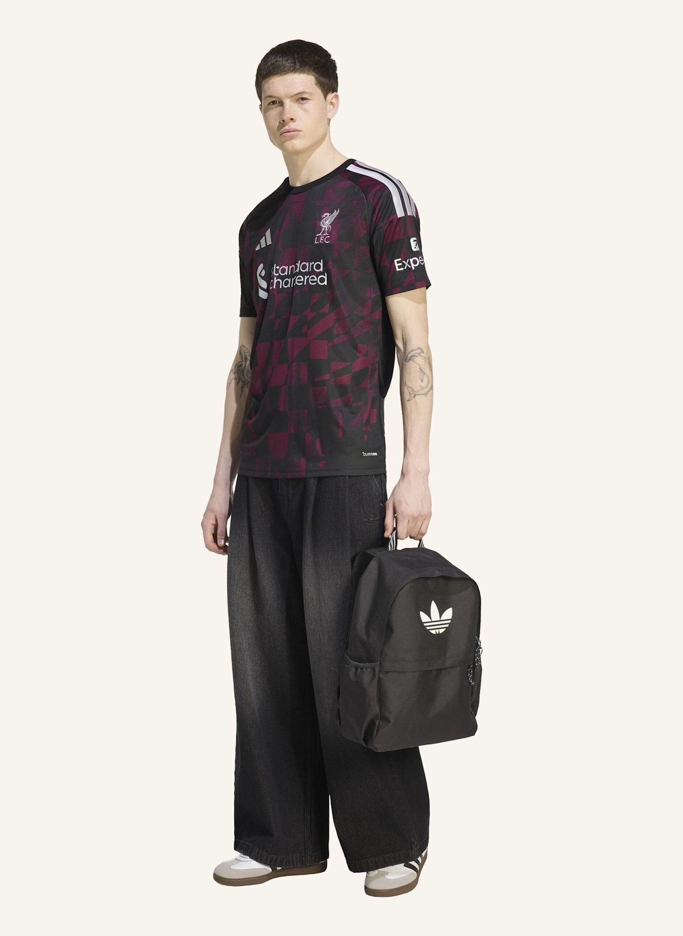 adidas FC LIVERPOOL 26/27 AUSWEICHTRIKOT: SCHWARZ