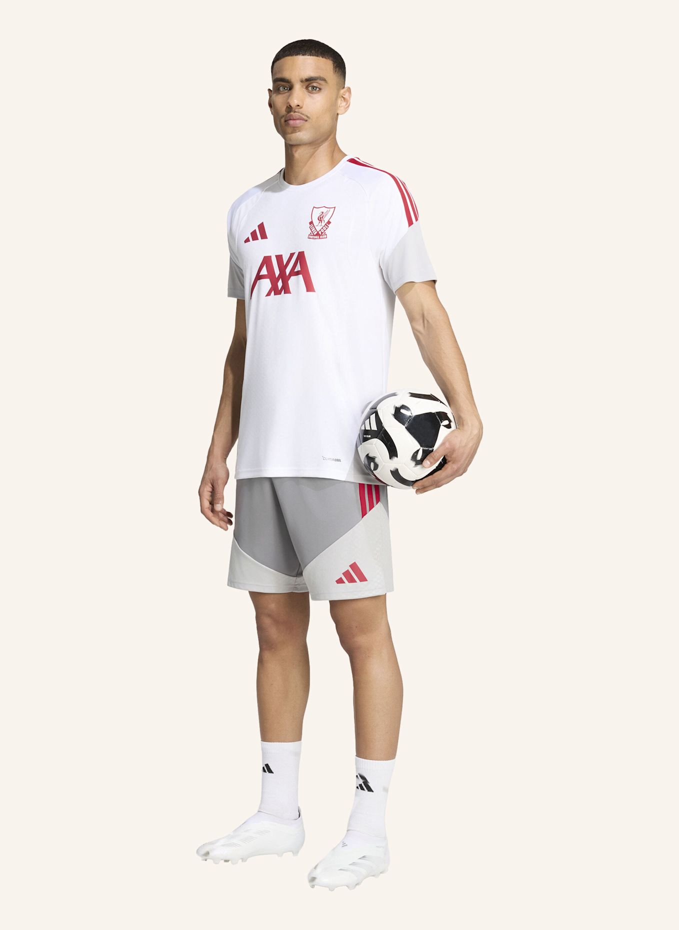 adidas FC LIVERPOOL 26/27 CUP TIRO TRAININGSTRIKOT: WEISS