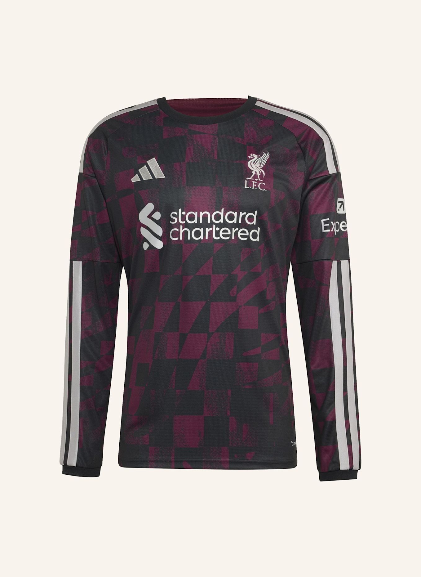 adidas LIVERPOOL FC 26/27 AUSWEICHTRIKOT, LANGÄRMELIG: SCHWARZ