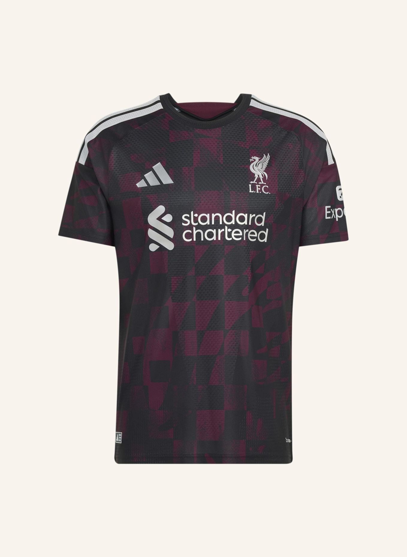 adidas LIVERPOOL FC 26/27 AUTHENTIC AUSWEICHTRIKOT: SCHWARZ
