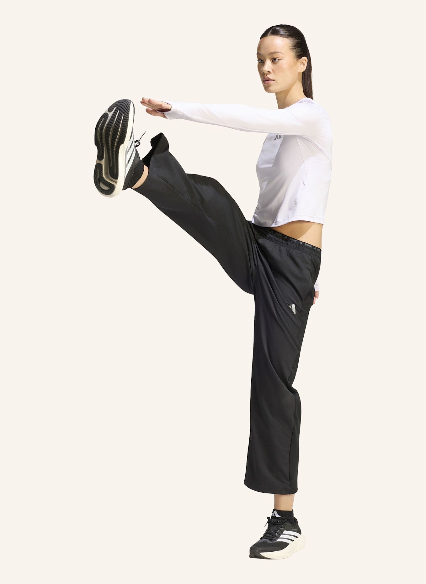 adidas ADI365 RUNNING ESSENTIALS WINTER-LAUFHOSE: SCHWARZ