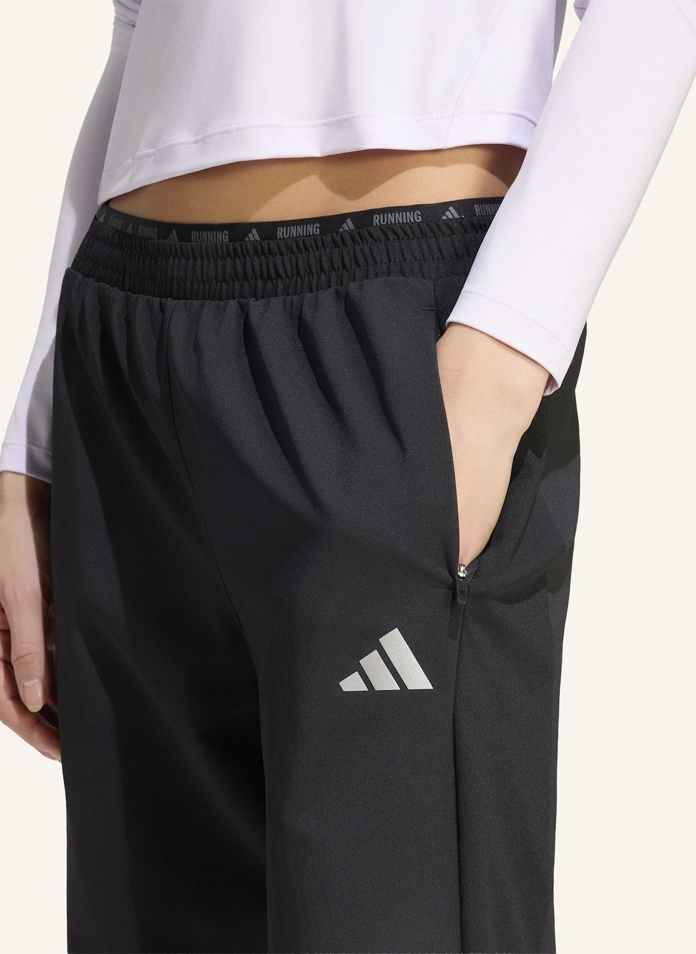 adidas ADI365 RUNNING ESSENTIALS WINTER-LAUFHOSE: SCHWARZ