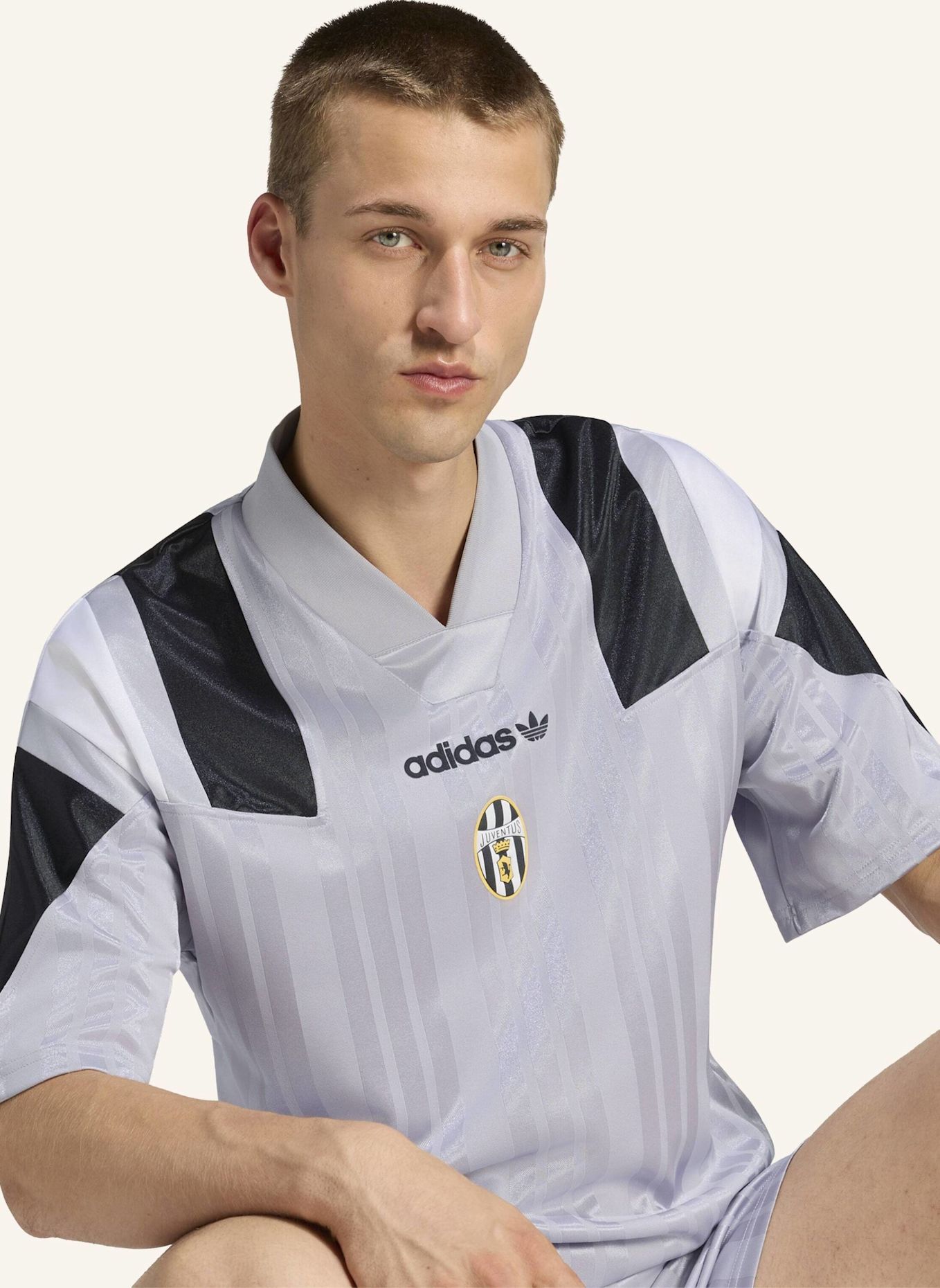 adidas JUVENTUS TURIN EQT TRIKOT: GRAU