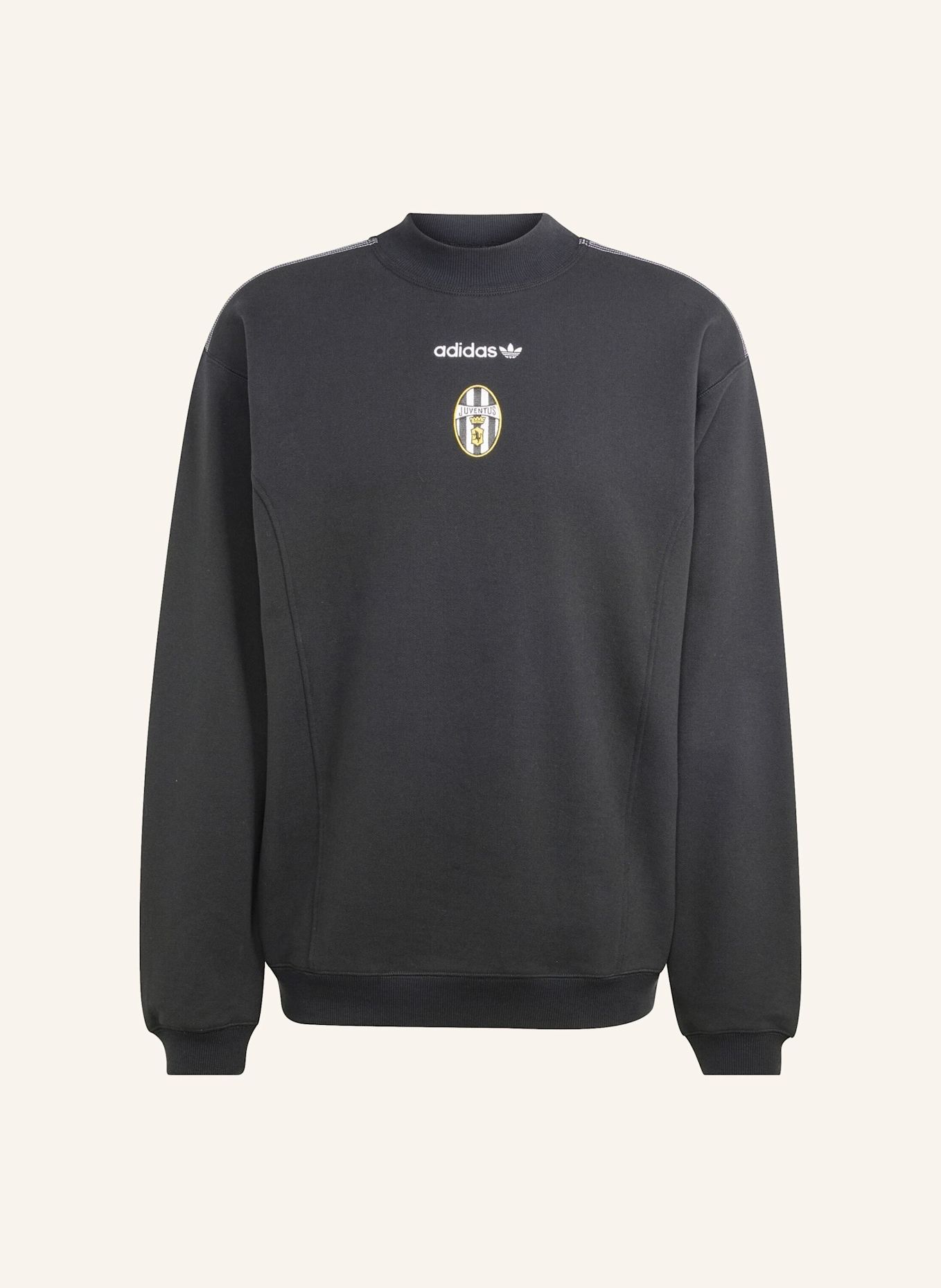adidas JUVENTUS TURIN EQT SWEATSHIRT: SCHWARZ