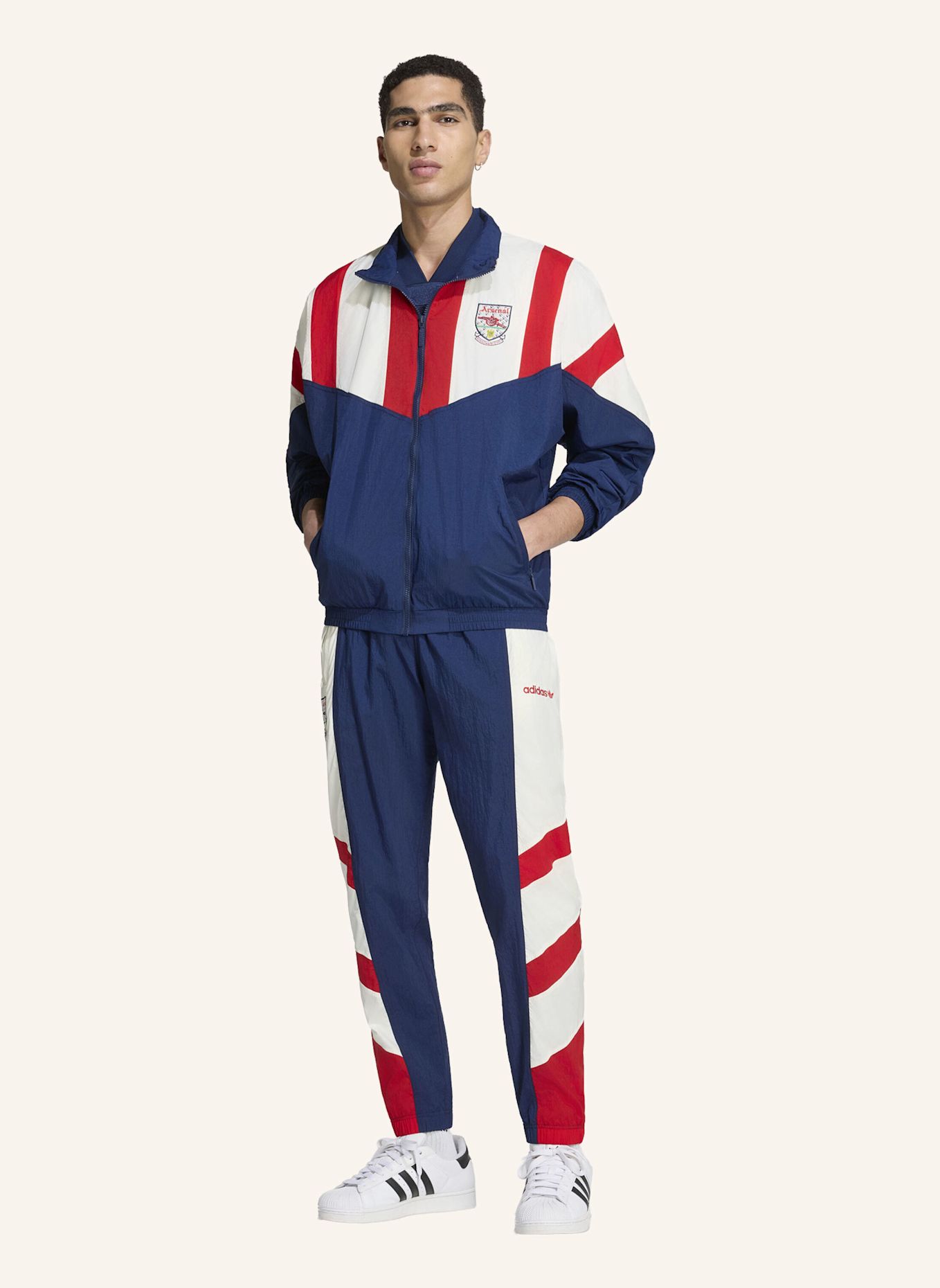 adidas ARSENAL FC EQT TRAININGSJACKE: BLAU
