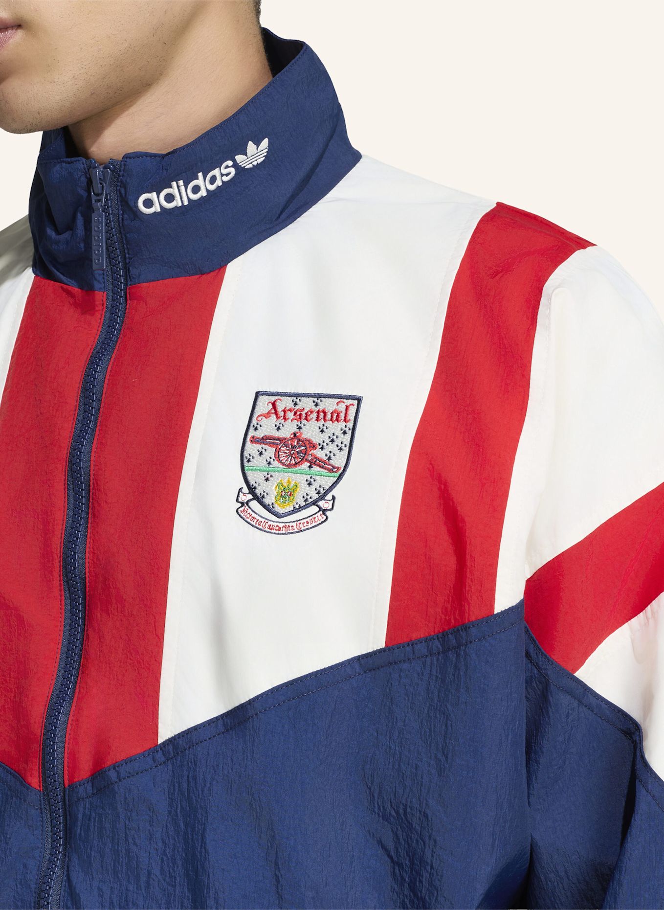 adidas ARSENAL FC EQT TRAININGSJACKE: BLAU