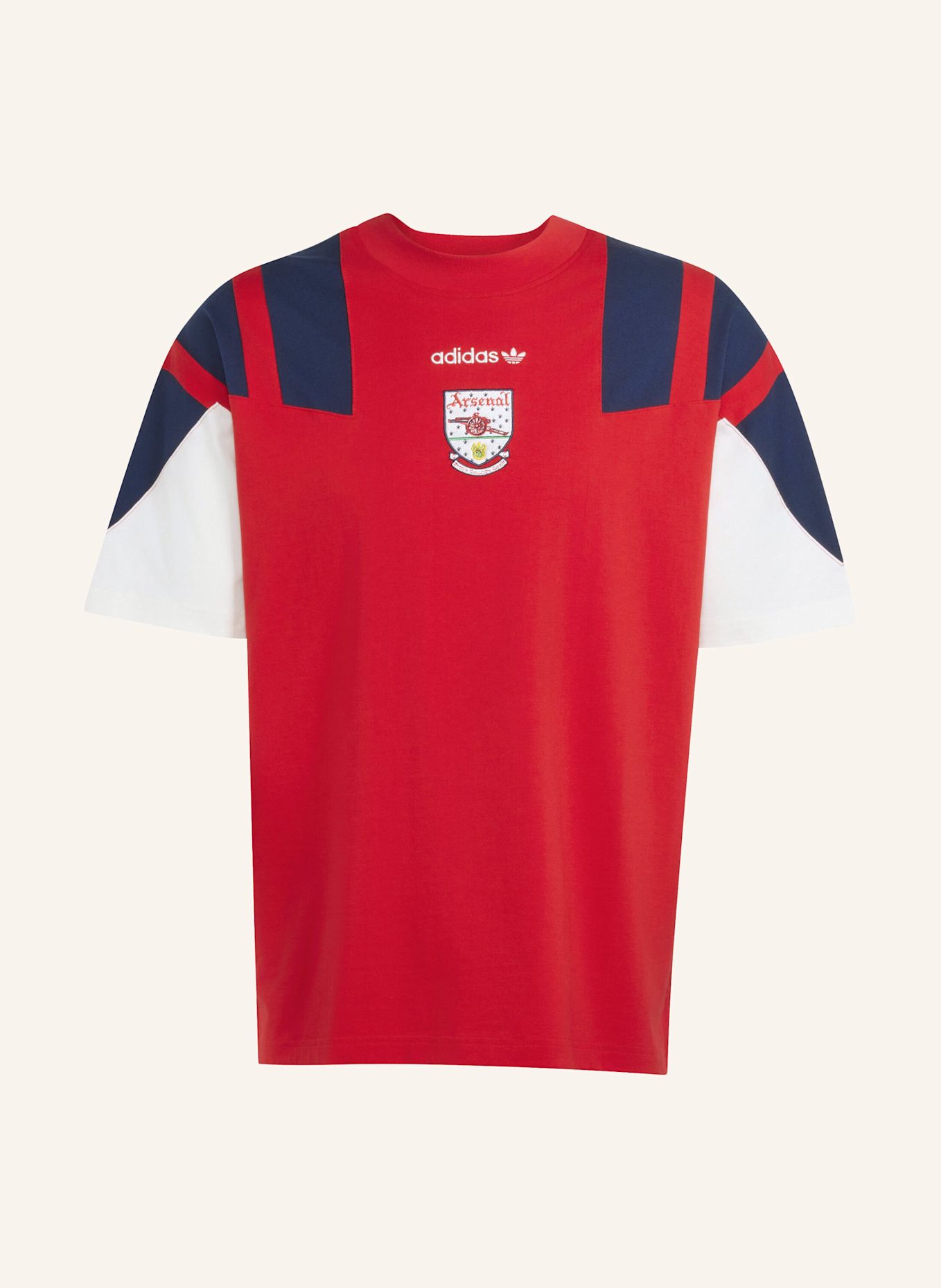 adidas FC ARSENAL EQT T-SHIRT: ROT / WEISS