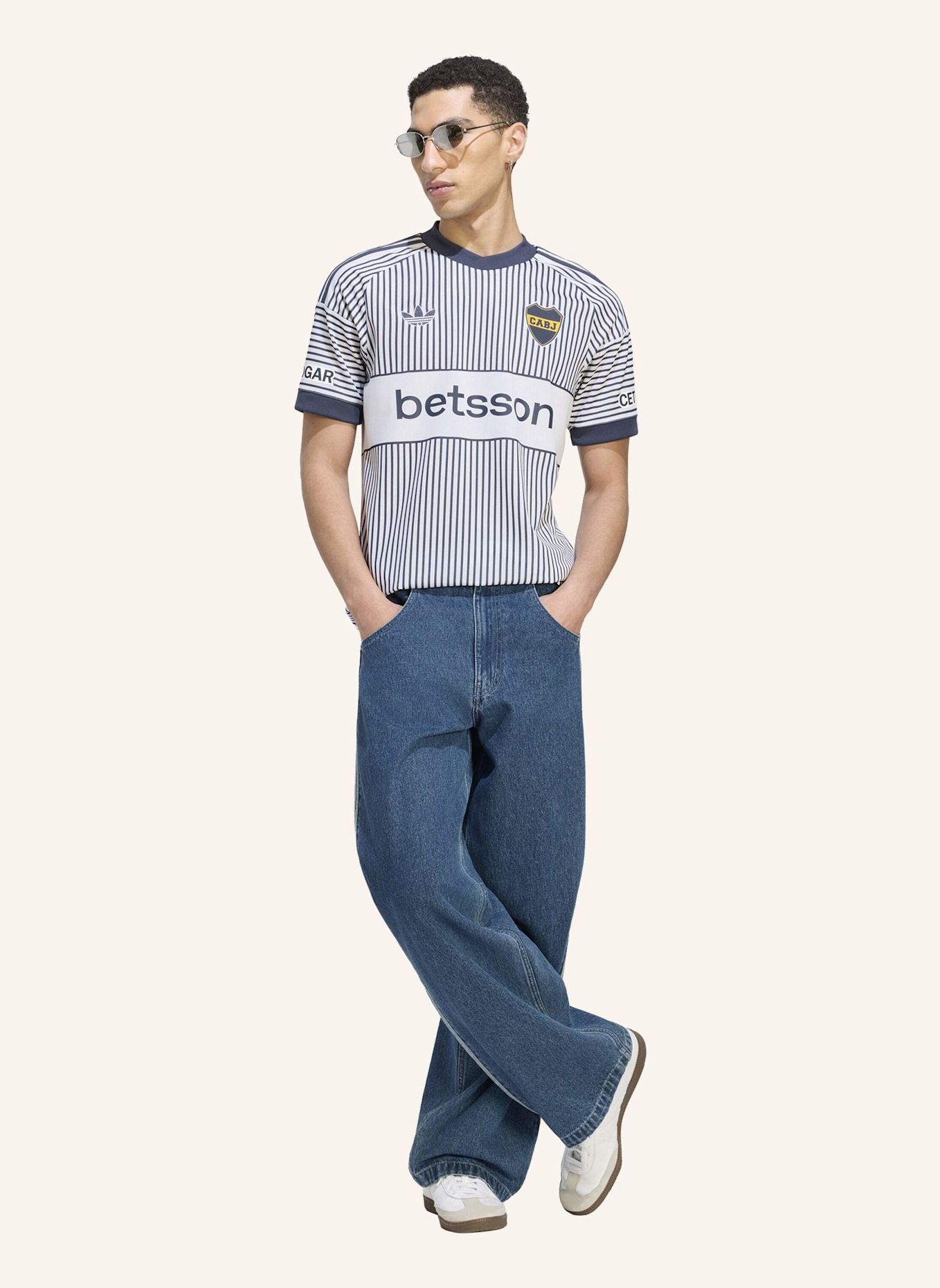 adidas BOCA JUNIORS 26/27 AUSWÄRTSTRIKOT: WEISS