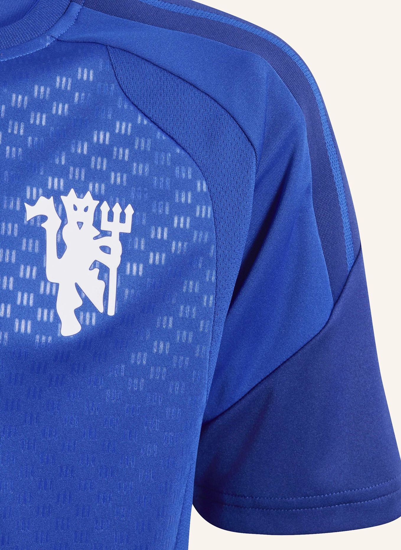 adidas MANCHESTER UNITED 26/27 CUP TIRO KIDS TRAININGSTRIKOT: BLAU