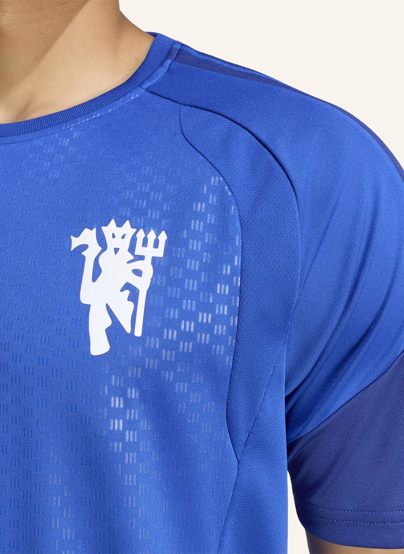 adidas MANCHESTER UNITED 26/27 CUP TIRO TRAININGSTRIKOT: BLAU