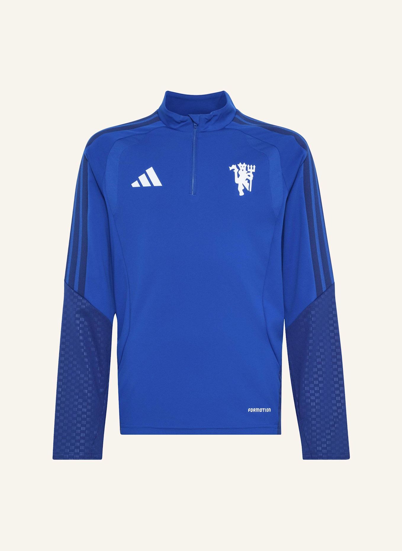 adidas MANCHESTER UNITED 26/27 CUP TIRO KIDS TRAININGSOBERTEIL: BLAU