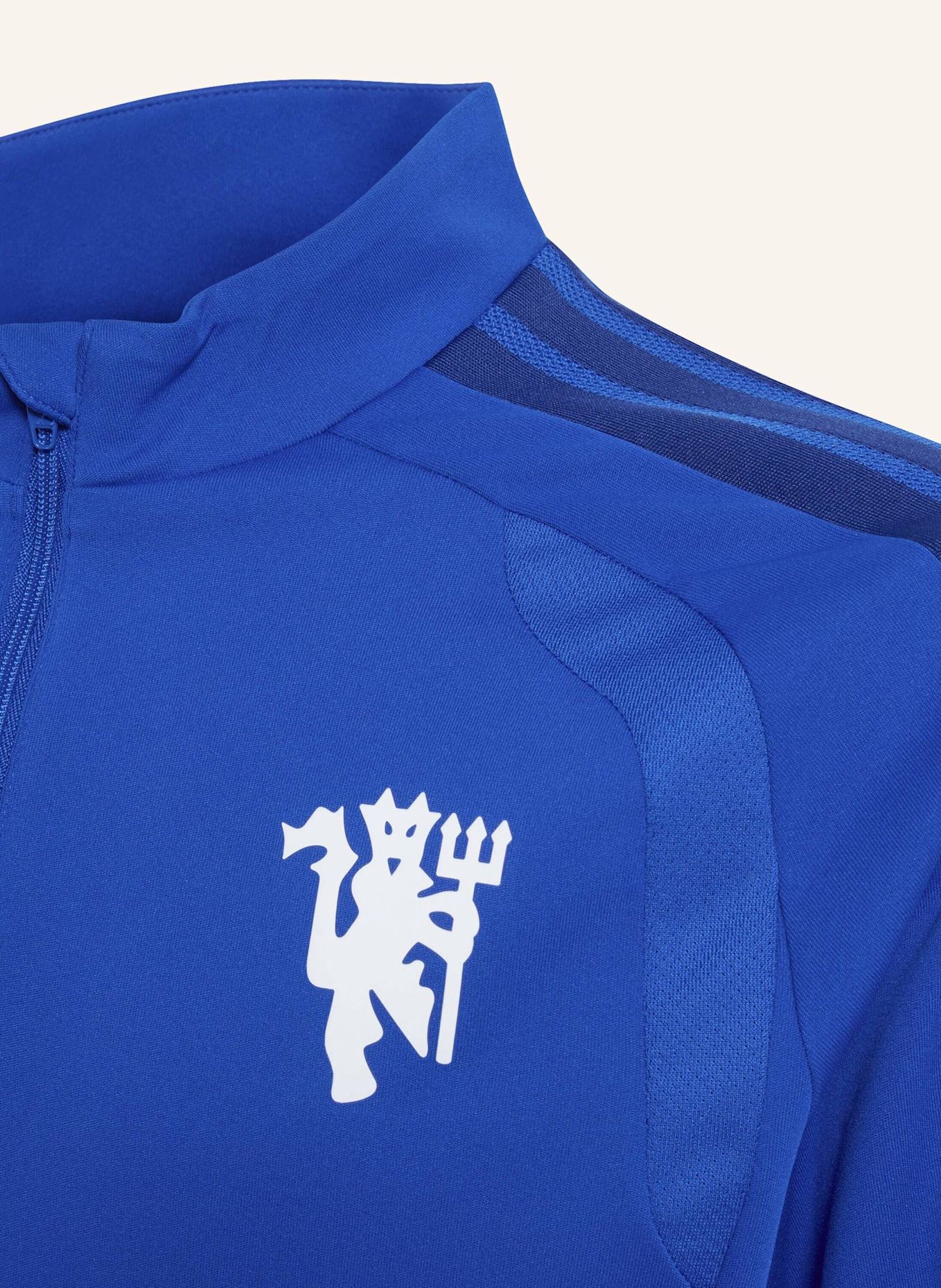 adidas MANCHESTER UNITED 26/27 CUP TIRO KIDS TRAININGSOBERTEIL: BLAU