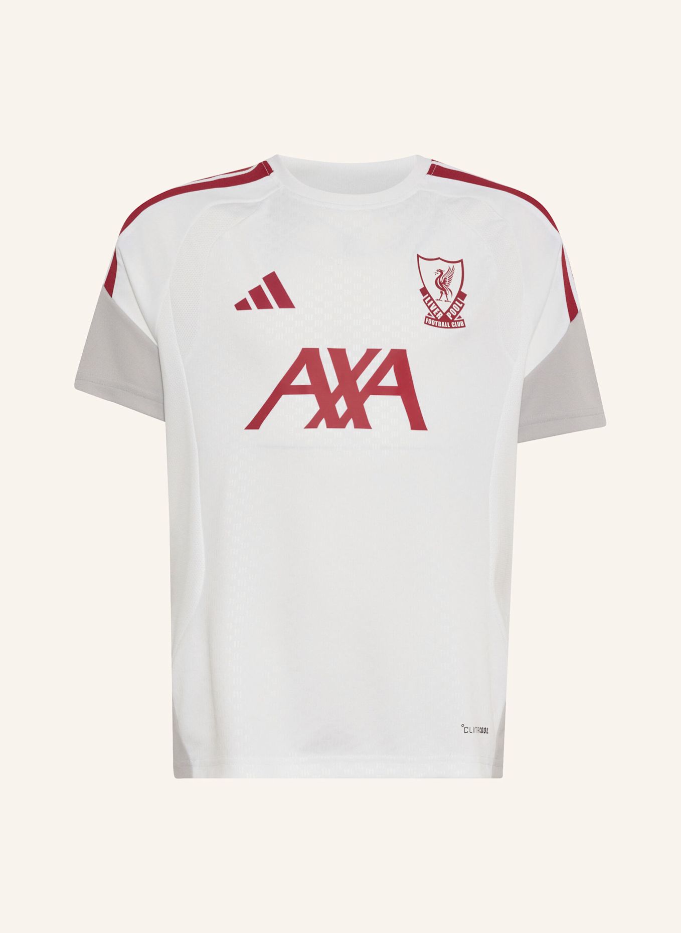 adidas LIVERPOOL FC 26/27 CUP TIRO KIDS TRAININGSTRIKOT: WEISS